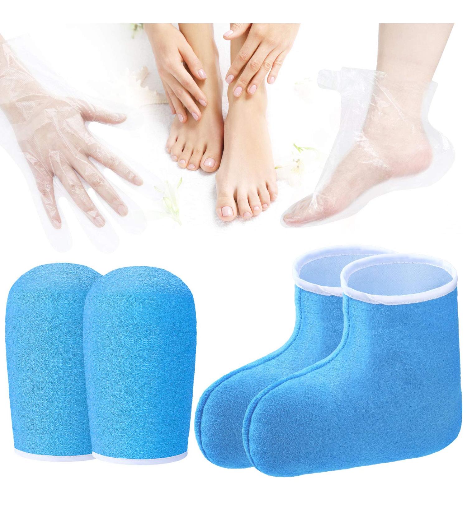 204 Piece Paraffin Wax Bath Set with Mitts, Gloves, Booties, and Liners - Buy Online on GoSupps.com