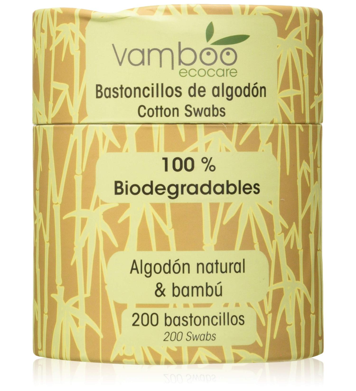 Buy From Cotton Swabs - Eco-Friendly Bamboo (200pcs 100ml) | International Shipping Available - Buy Online on GoSupps.com