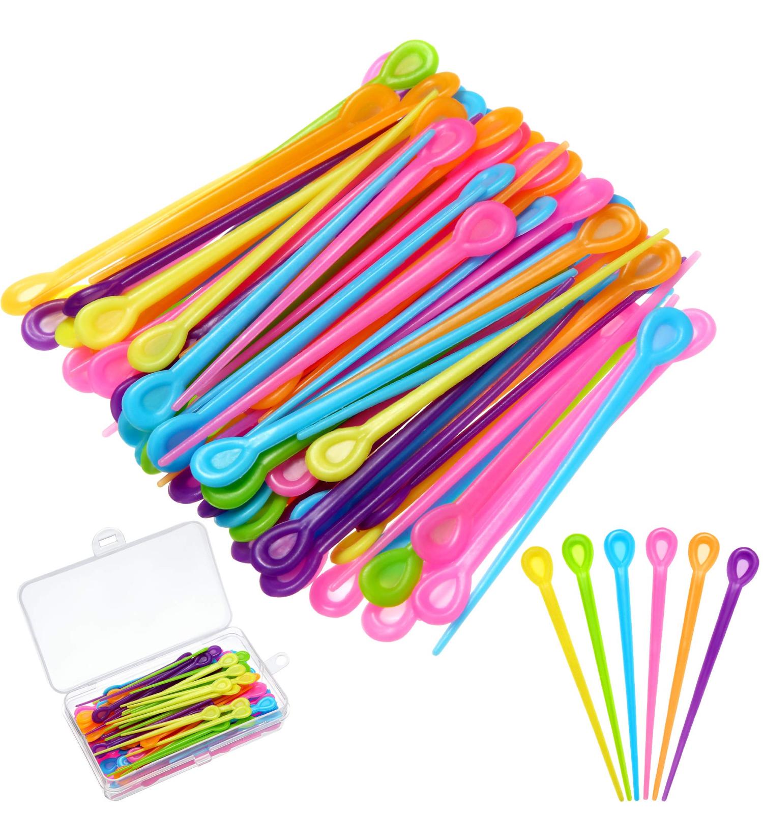 180-Piece Brush Roller Pick Hair Curler Set for Styling - Perfect Christmas & Valentine's Day Gift (Rose Red, Green, Yellow, Blue, Orange, Purple) - Buy Online on GoSupps.com