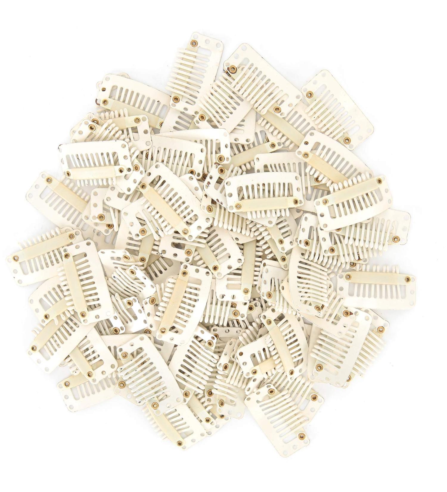 Wig Clips Comb Accessories | U-Shape Metal Clips for Extensions & Wigs - Buy Online on GoSupps.com