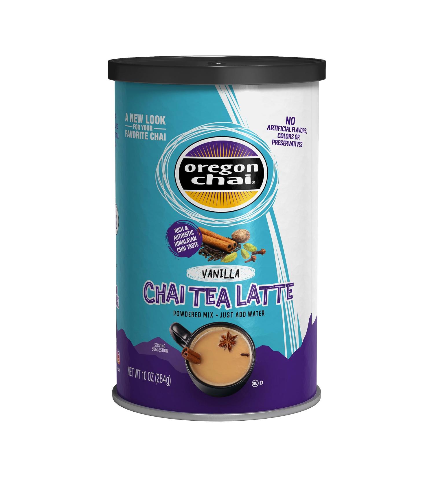 Oregon Chai Vanilla Chai Tea Latte Mix 10 Ounce by Oregon Chai - Buy Online on GoSupps.com