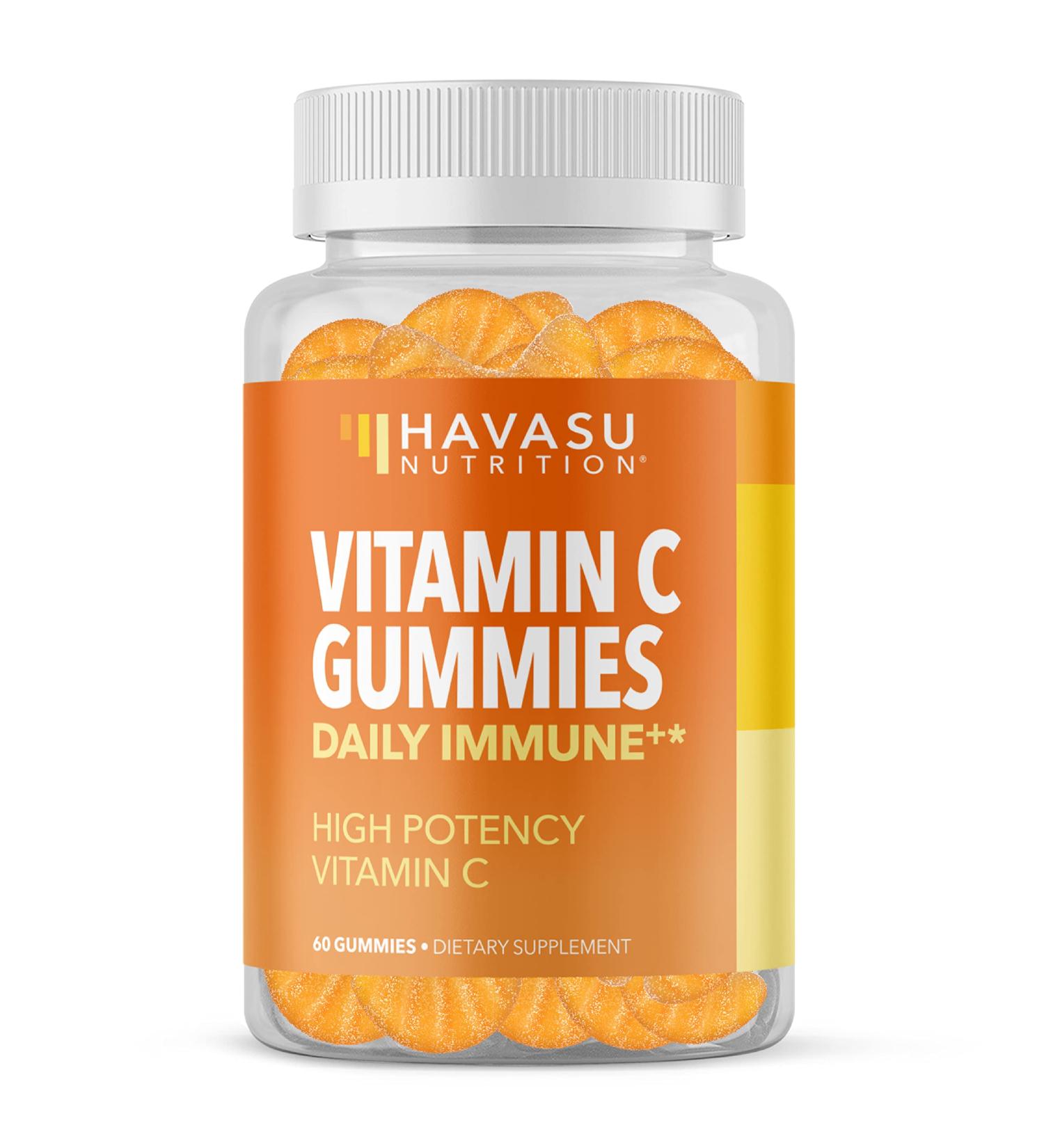 HAVASU NUTRITION Vitamin C Gummies Orange 60ct - Buy Online on GoSupps.com
