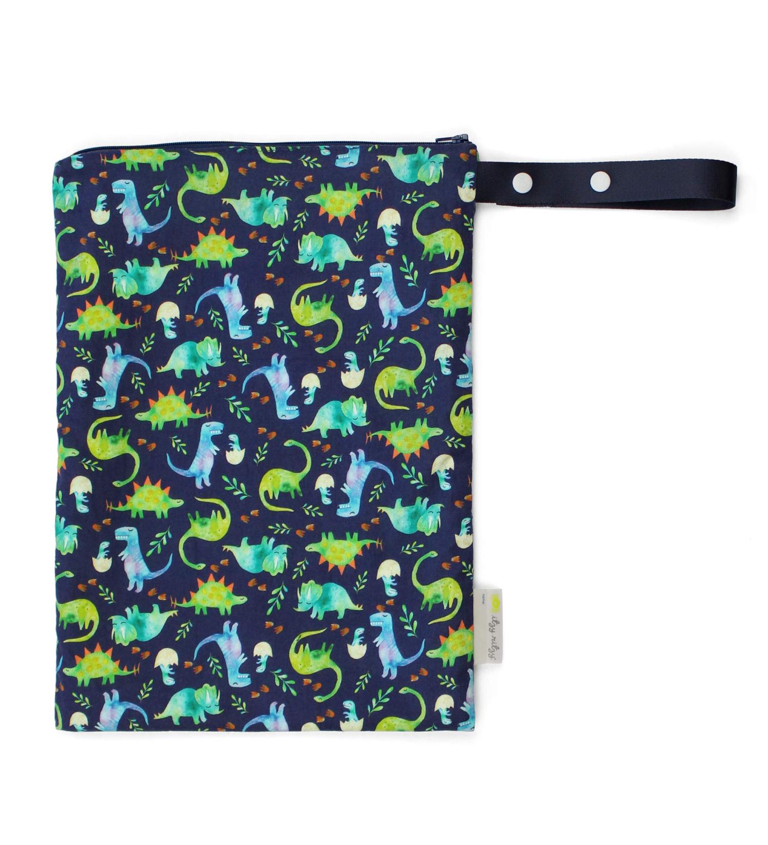 Itzy Ritzy Unisex Baby Travel Happens Wet Bag (1 Pack) M Dino