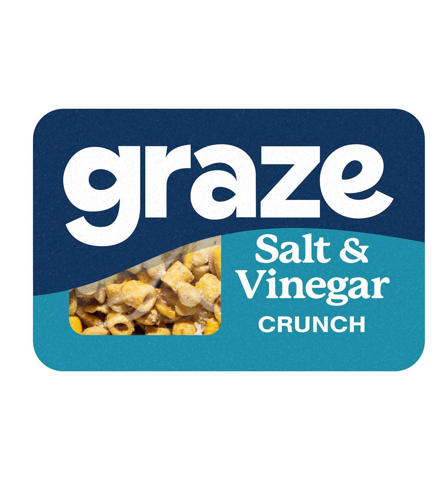  Graze Graze Crisp Salt & Vinegar Snack 28g - Buy Online on GoSupps.com