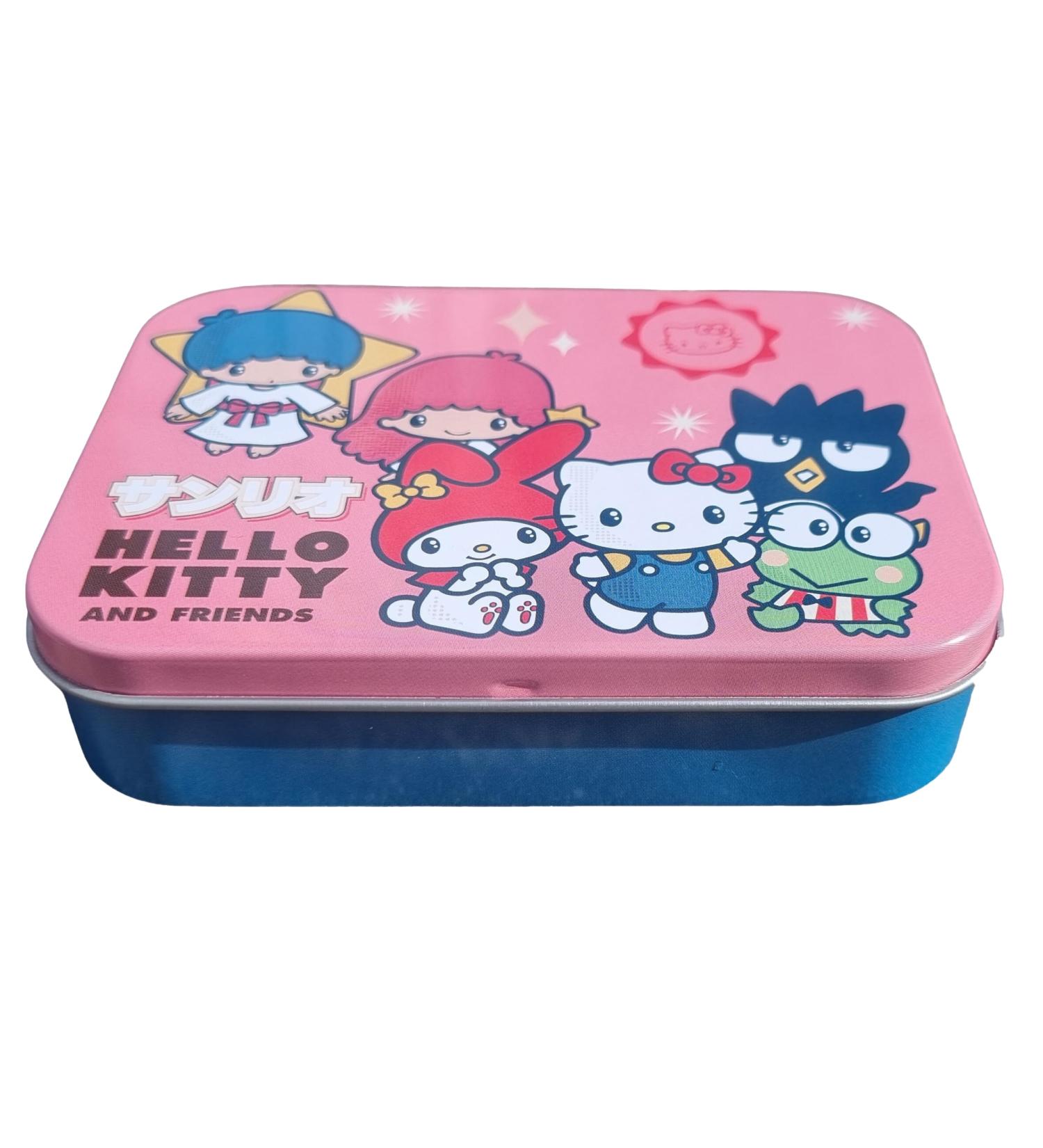 Hello Kitty Children's Paving License - 5 Piece Metal Box Set with Plaster Storage - Perfect Travel Size for Kids - Beautiful Design - Buy Online on GoSupps.com