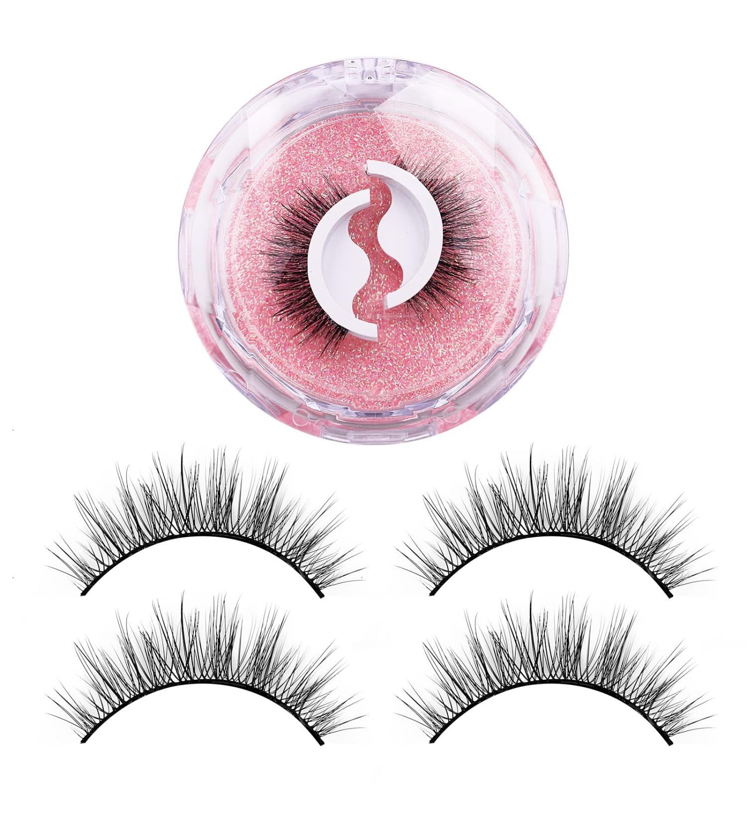 4PCs Self-Adhesive Reusable Eyelashes for Natural, Long Style - Easy Stick-On Lashes - Buy Online on GoSupps.com