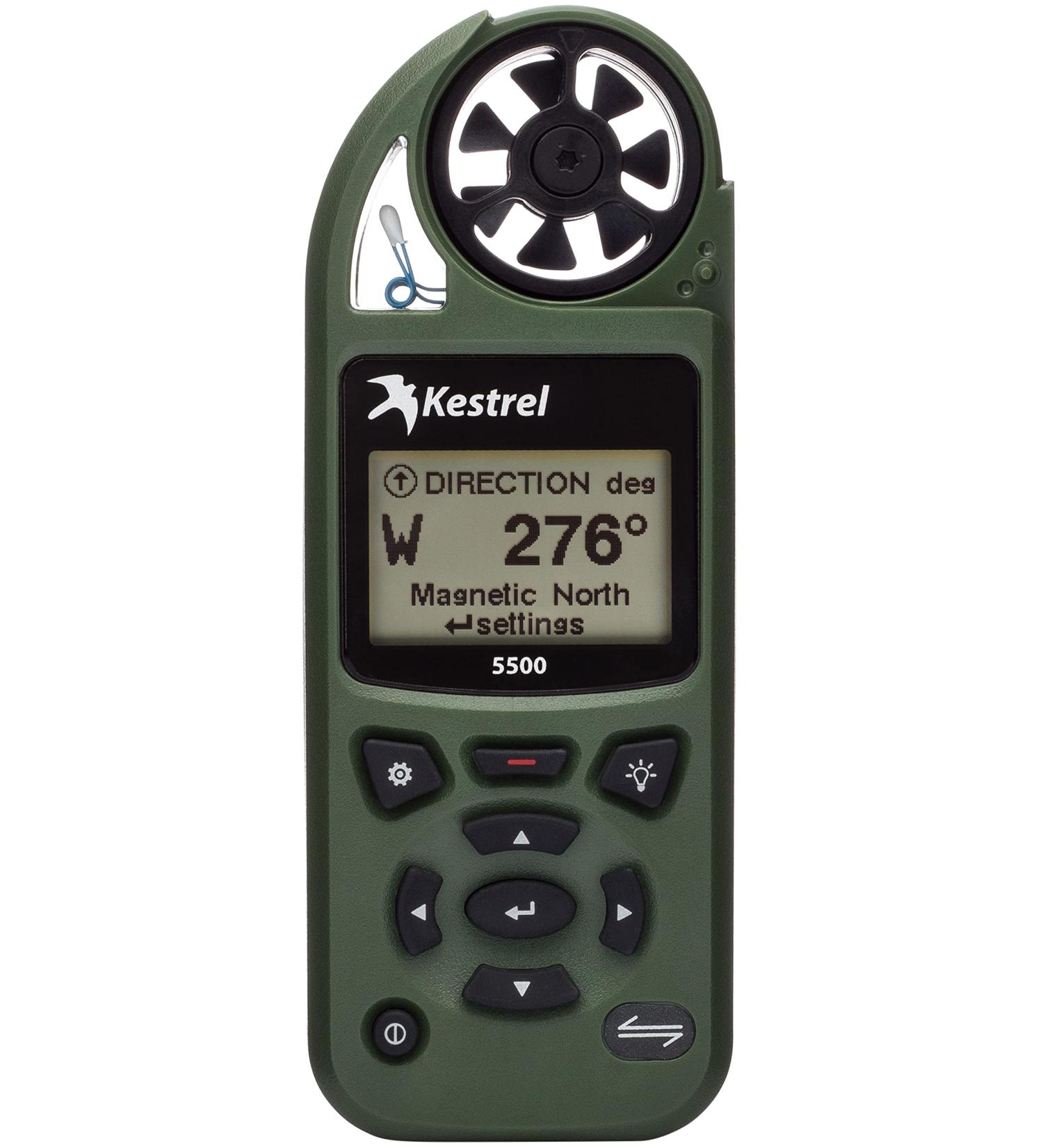 Kestrel 5500 Weather Meter Non-LiNK - Olive Drab | Accurate Weather Monitoring for Global Shipping - Buy Online on GoSupps.com