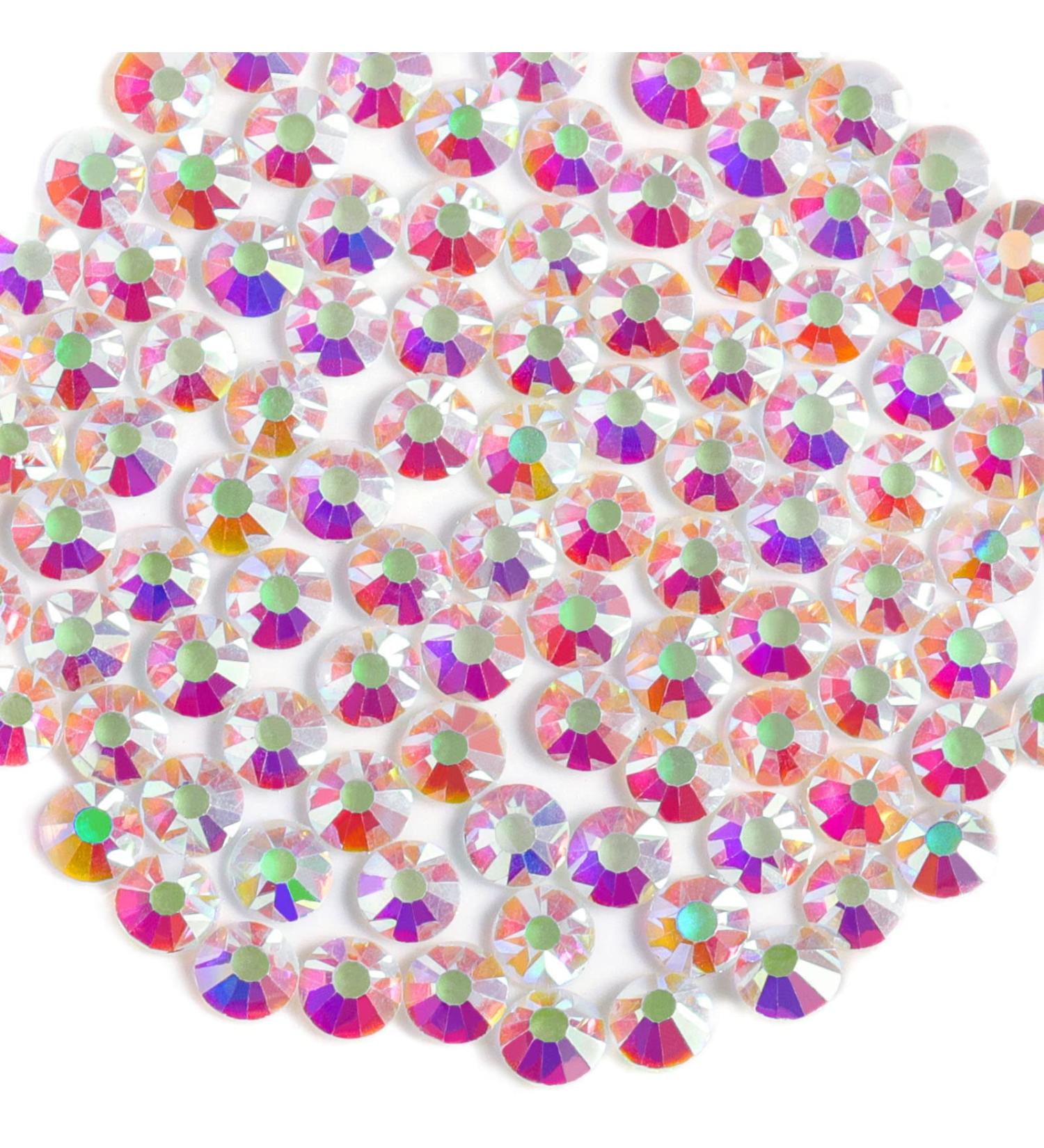 Buy Beadsland 1440 Pieces SS16 Flat Back Rhinestones for Nails | Transparent Nail Crystals - Perfect for DIY Nail Art - Buy Online on GoSupps.com