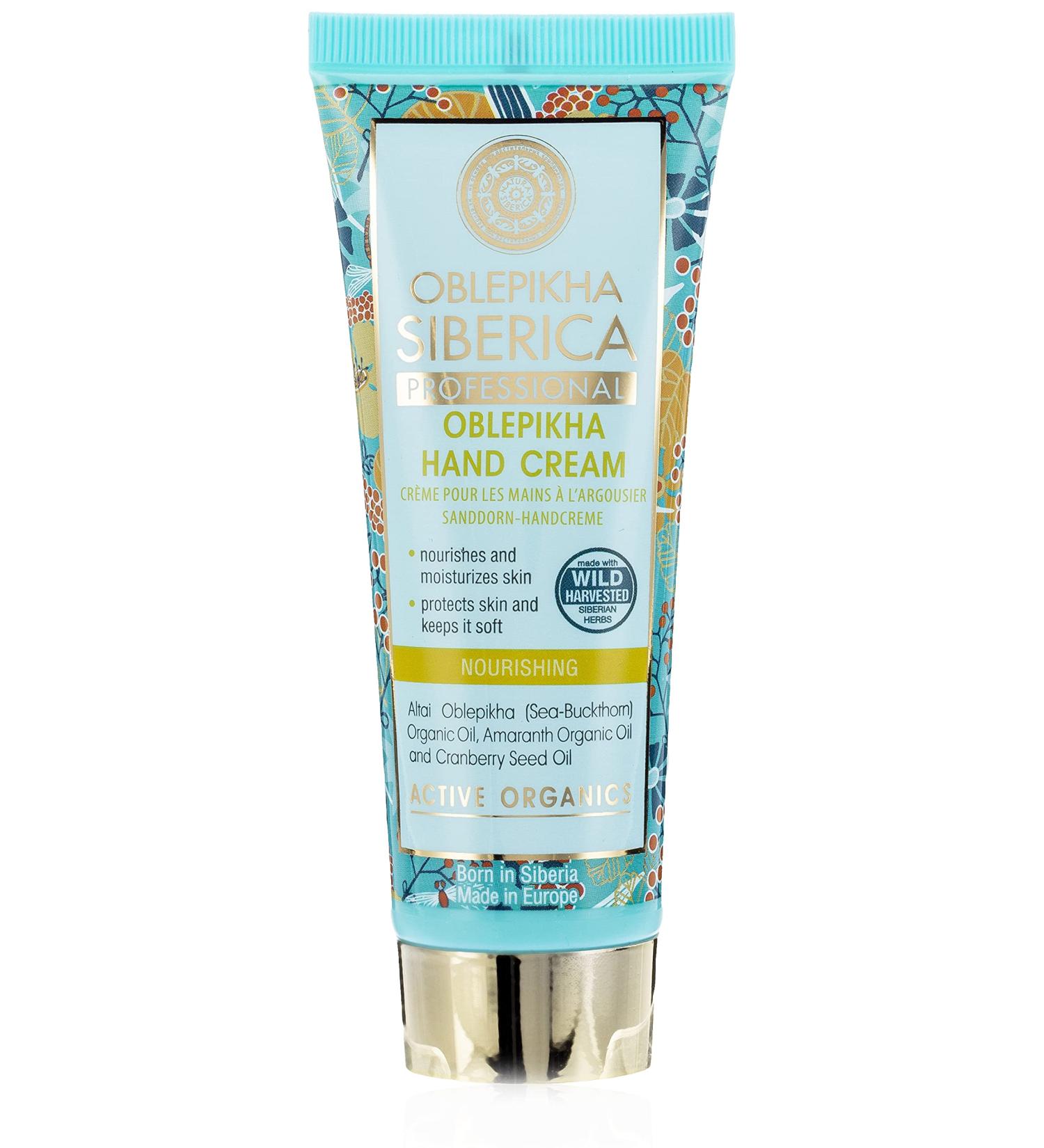 Natura Siberica Professional Oblepikha Nourishing Hand Cream Oblepikha Hand Cream - Buy Online on GoSupps.com
