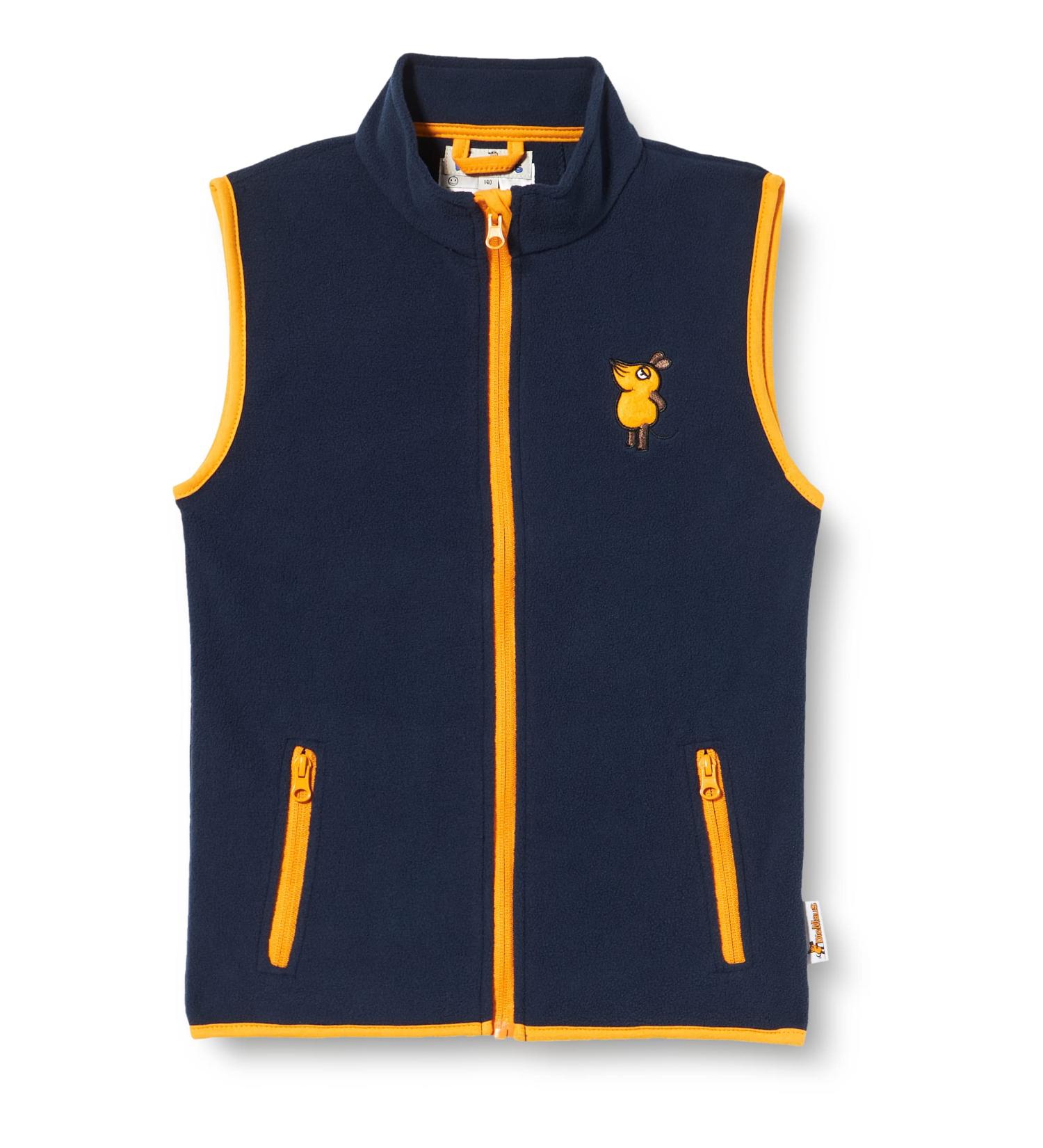 Playshoes Unisex Kid's Fleece Vest Outdoor Top 92 Navy - The Mouse - Buy Online on GoSupps.com