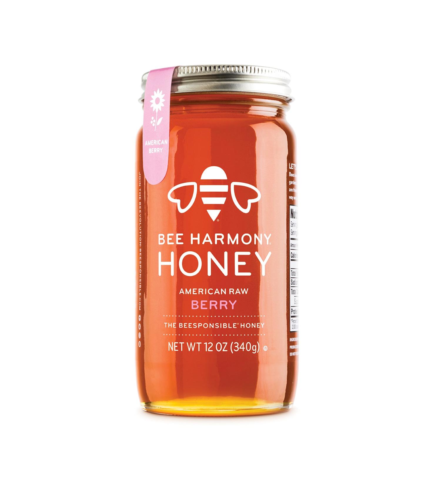 Buy BEE HARMONY American Berry Honey - 12 OZ | Natural Sweetener - Buy Online on GoSupps.com