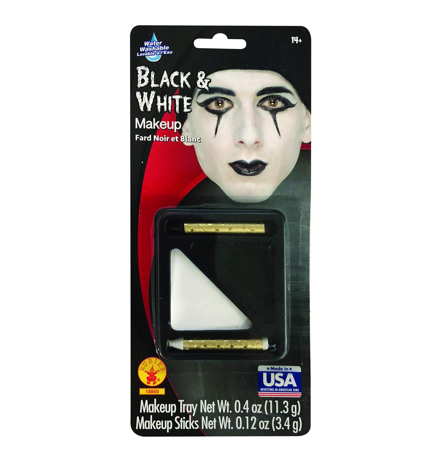 Rubie's Costume Co Black & White Makeup Kit