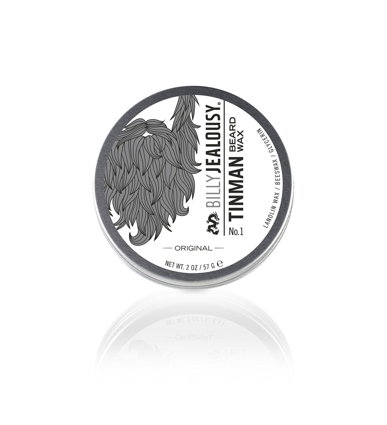 Billy Jealousy Tin Man No. 1 Beard Wax 2 oz - Nourishing Styling Solution - Buy Online on GoSupps.com