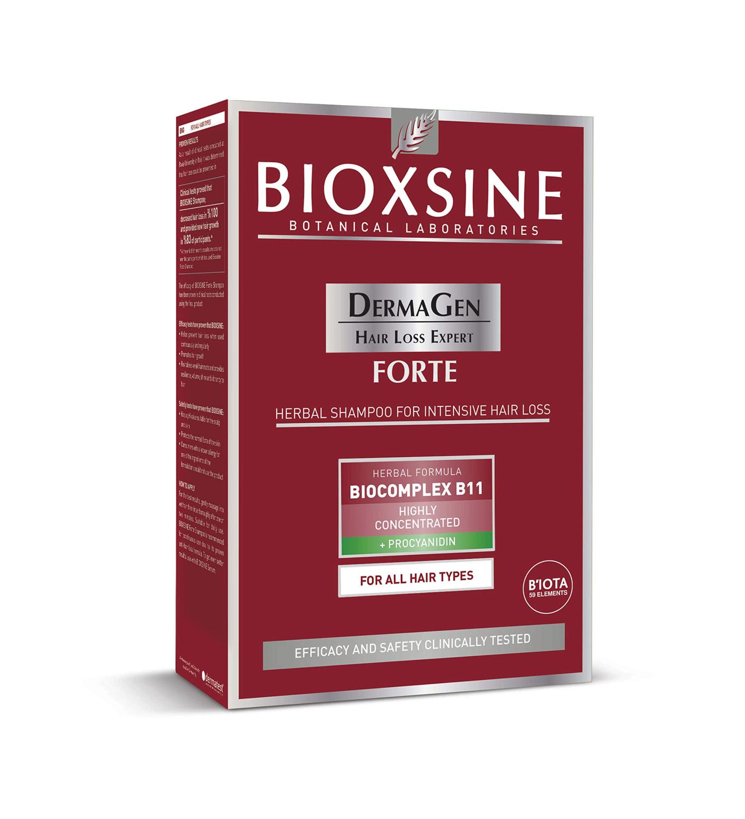 Forte Herbal Shampoo for Severe Hair Loss - Natural Hair Growth for Men & Women | 300 ml - Buy Online on GoSupps.com