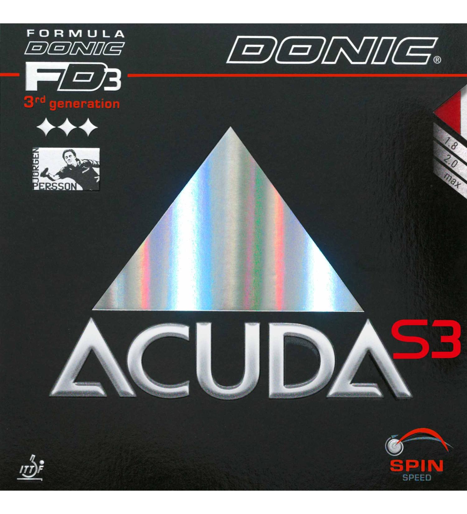 Donic Belage Acuda S3 red 2.0 mm