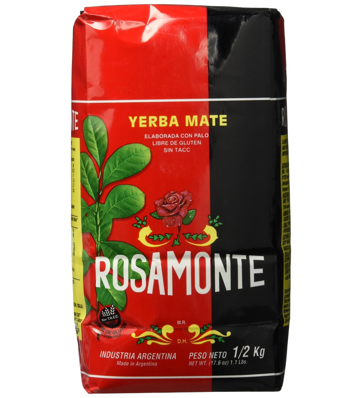 Buy Rosamonte Mate Tea 500g - Authentic Argentine Herbal Tea | International Shipping - Buy Online on GoSupps.com
