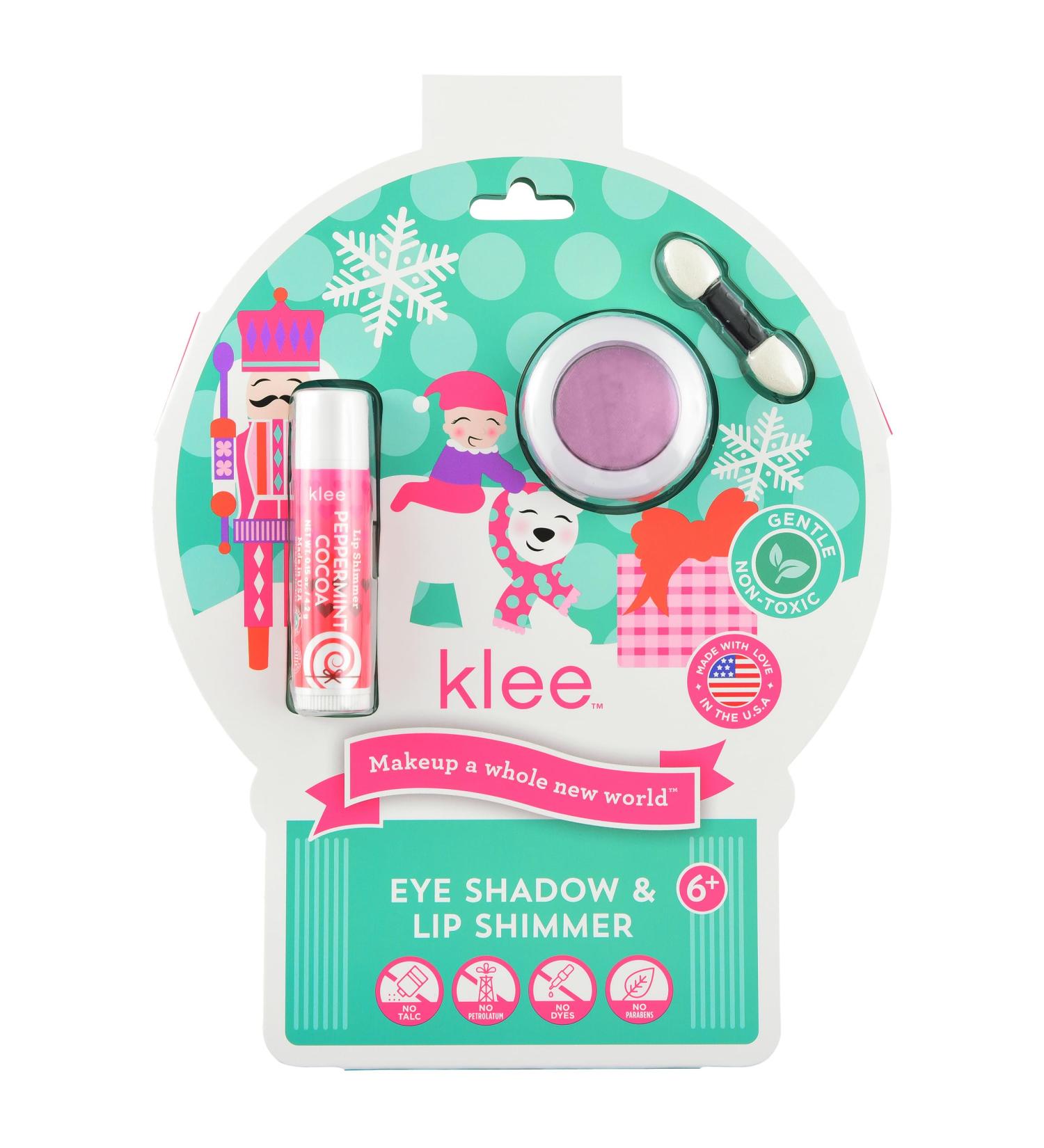 Luna Star Klee Holiday Eye Shadow & Lip Shimmer Makeup Kit - Non-Toxic Kid-Friendly Made in USA - Buy Online on GoSupps.com