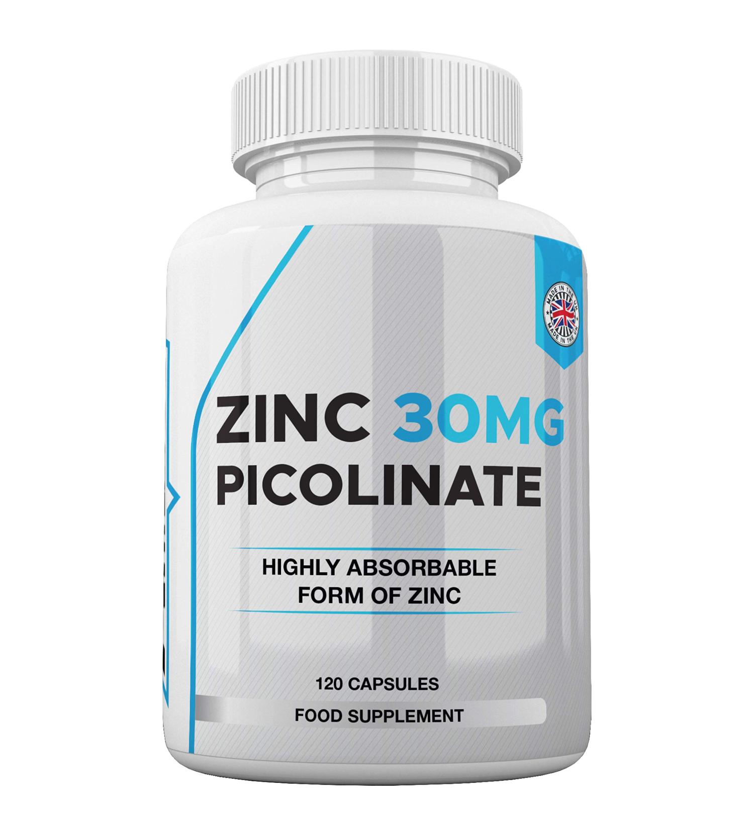 Zinc 30mg Picolinate Capsules - Made in UK | Freak Athletics - Buy Online on GoSupps.com