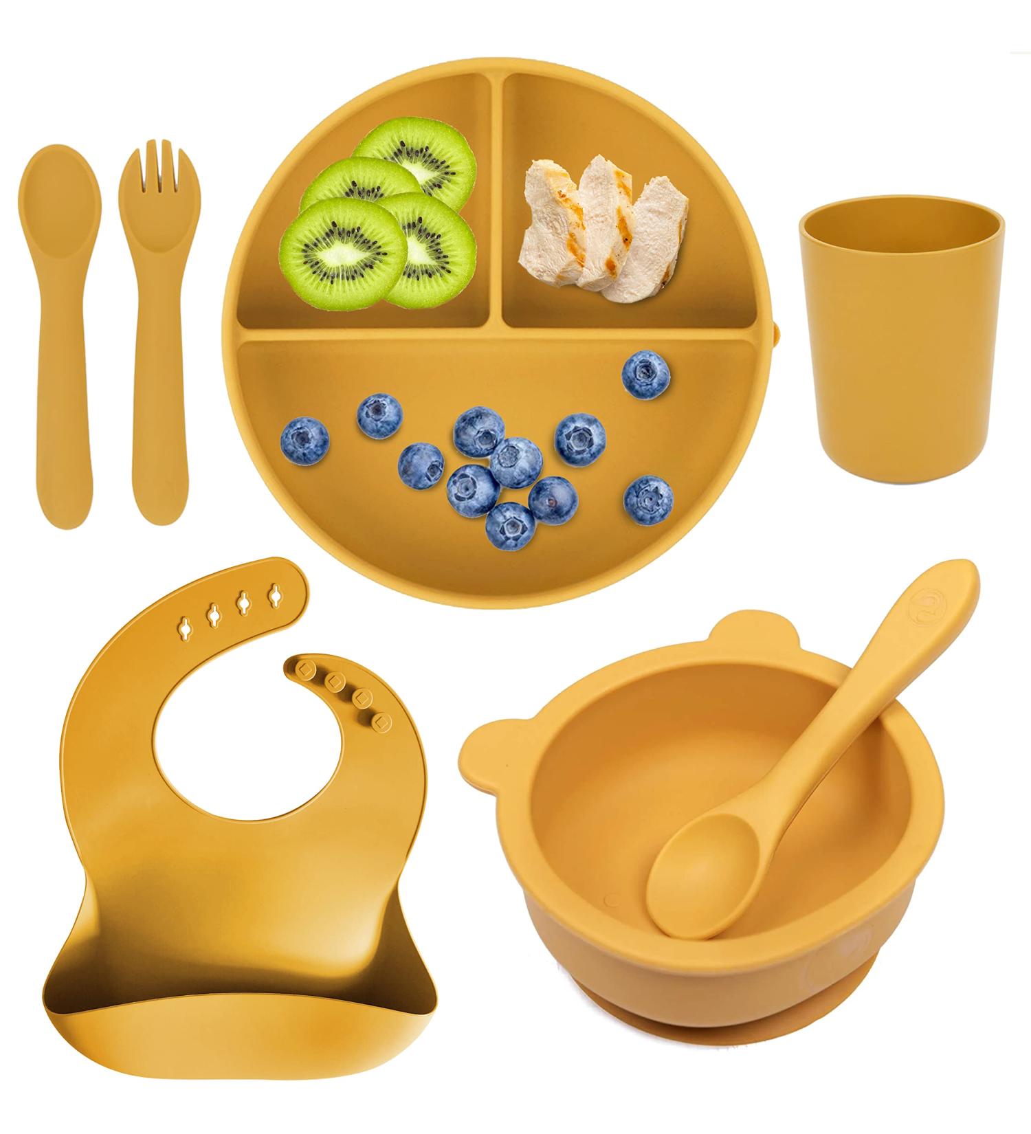 Baby Weaning Set Bay Feeding Set Newborn Essentials Baby Products (UK Company) - Buy Online on GoSupps.com