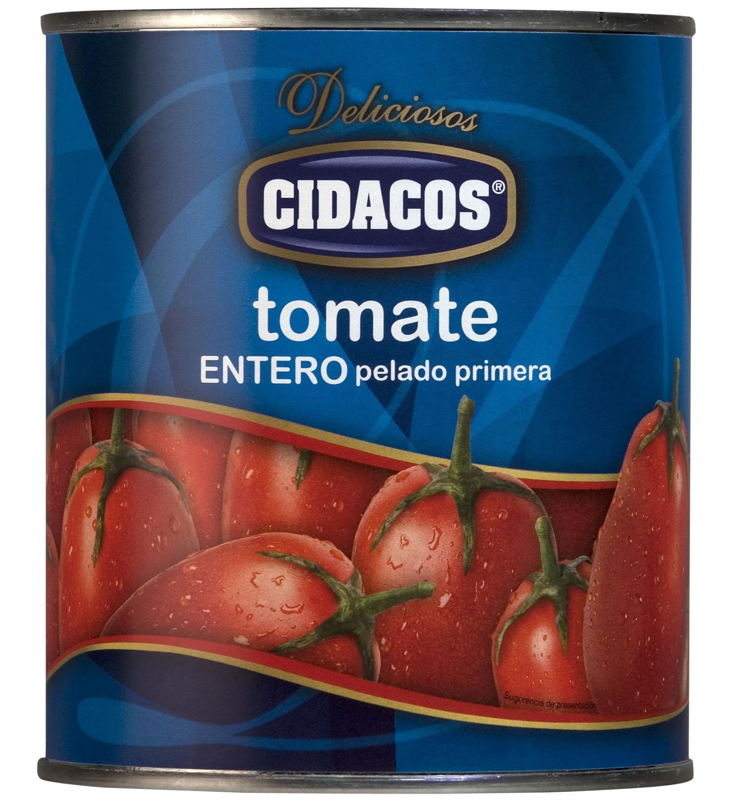 Cidacos Cidacos whole tomatoes 800g - Pack of 4