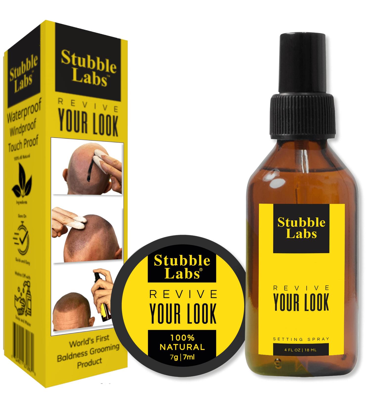 Stubble Labs Waterproof Hairline Cover Up | Best Bald Spot Hair Filler for Men & Women - Superior to Hair Fibers - Buy Online on GoSupps.com