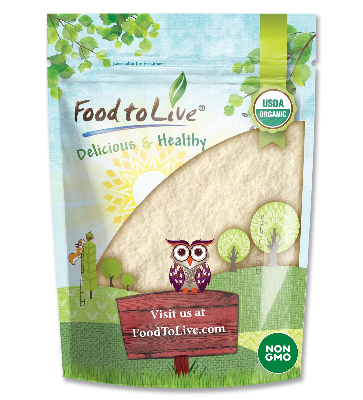 Organic Lemon Powder 2 Pounds | Non-GMO & Unsulfured | Vegan Bulk Ingredient for Baking, Juices, Smoothies | Made from Raw Citrus Fruit | No Sulphites | Includes Maltodextrin | 2 lb Pack - Buy Online on GoSupps.com