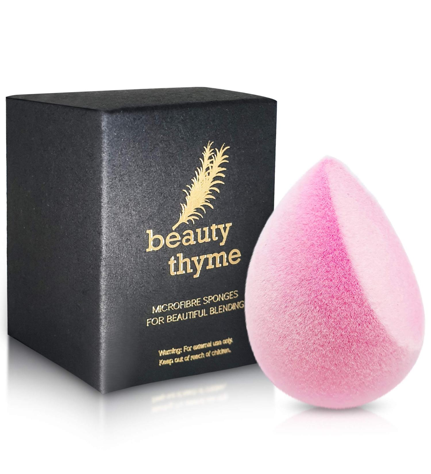 Velvet Beauty Sponge Blender - Vegan Super Soft - Flawless Application and No Foundation Waste (Pink - Baby Pink) perfect present for wife/girlfriend/teenage girl. - Buy Online on GoSupps.com