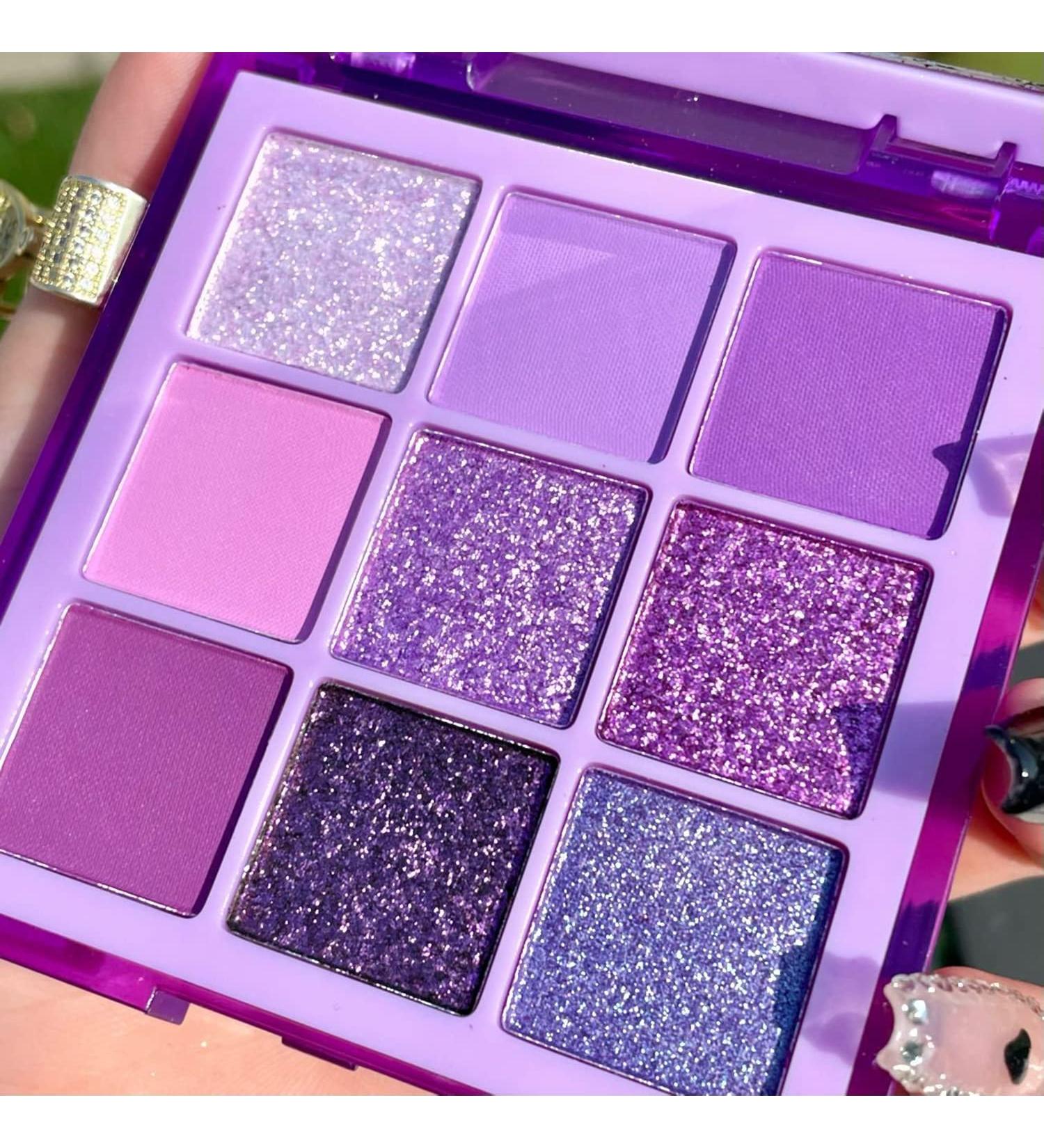 MAEPEOR Jam Purple Eyeshadow Palette - 9 Stunning Colors, Longlasting & Waterproof Shimmer Eye Shadow for Girls and Women (Set 3) - Buy Online on GoSupps.com