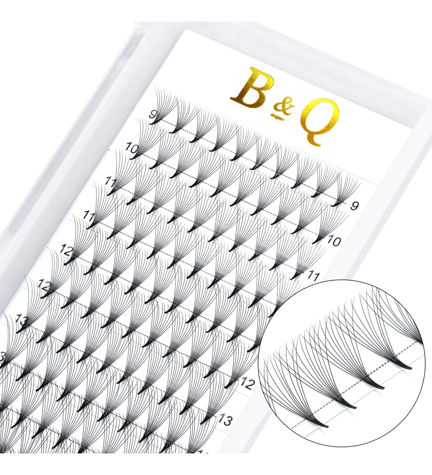 Eyeline 10D-D0.07-Mix9-15 Empty Eyelash Compartment - 0.07 Volume Extensions | C & D Curl Black | International Shipping Available - Buy Online on GoSupps.com