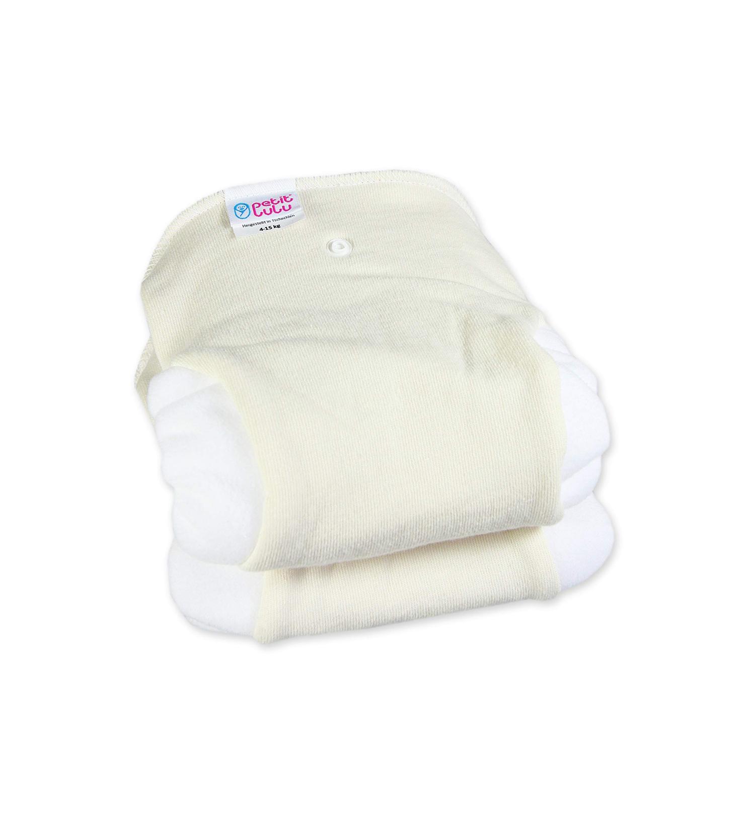 Buy Petit Lulu SIO Basic PLUS AI2 Bamboo Cloth Diaper Inserts - Eco-Friendly All-in-Two Boosters (2 pcs) | International Shipping Available - Buy Online on GoSupps.com