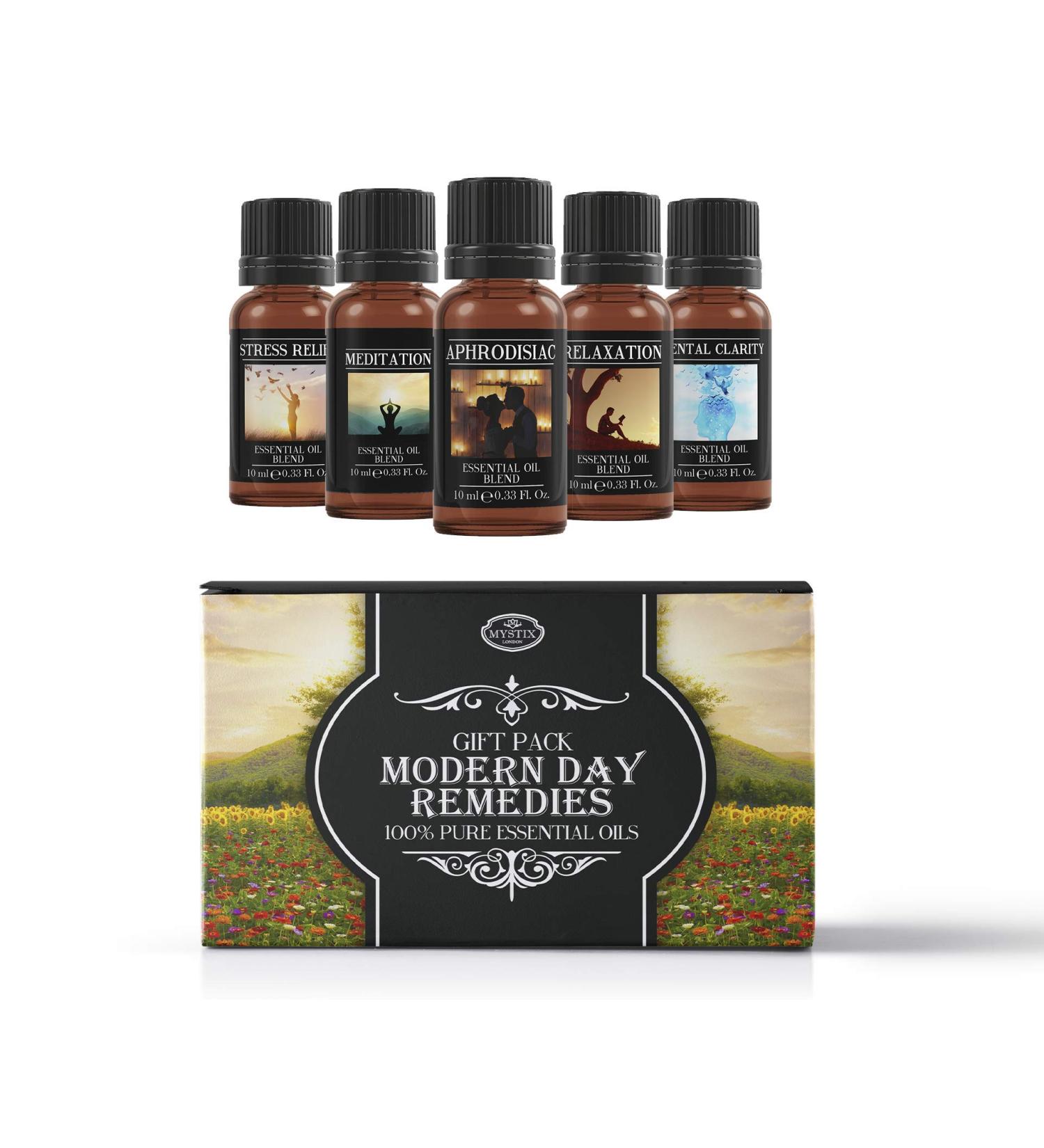 Mystic Moments Essential Oil Blend StartPack | Modern Day Remedies - Natural Wellness & Aromatherapy - Buy Online on GoSupps.com