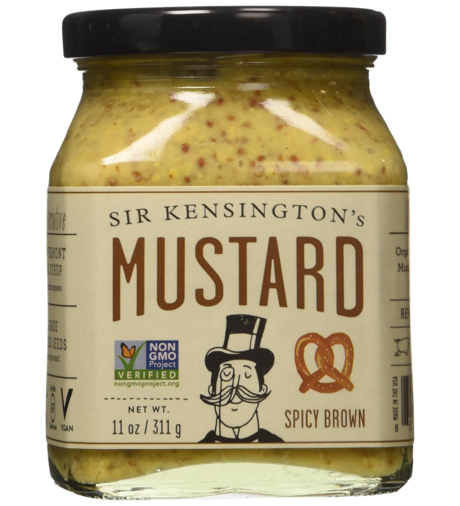 Sir Kensington's Spicy Brown Mustard - 11 oz | Gourmet Condiment - Buy Online on GoSupps.com