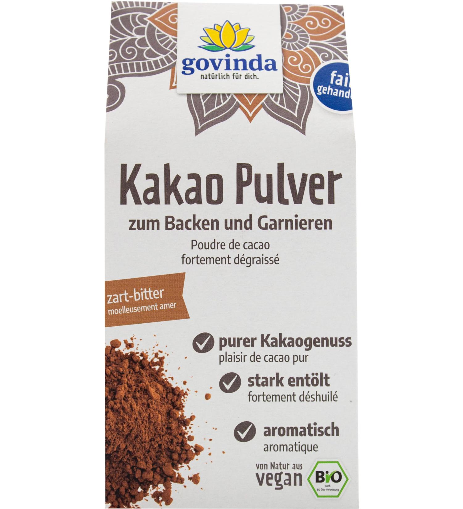 Govinda Organic Cocoa Powder (2 x 100 g)