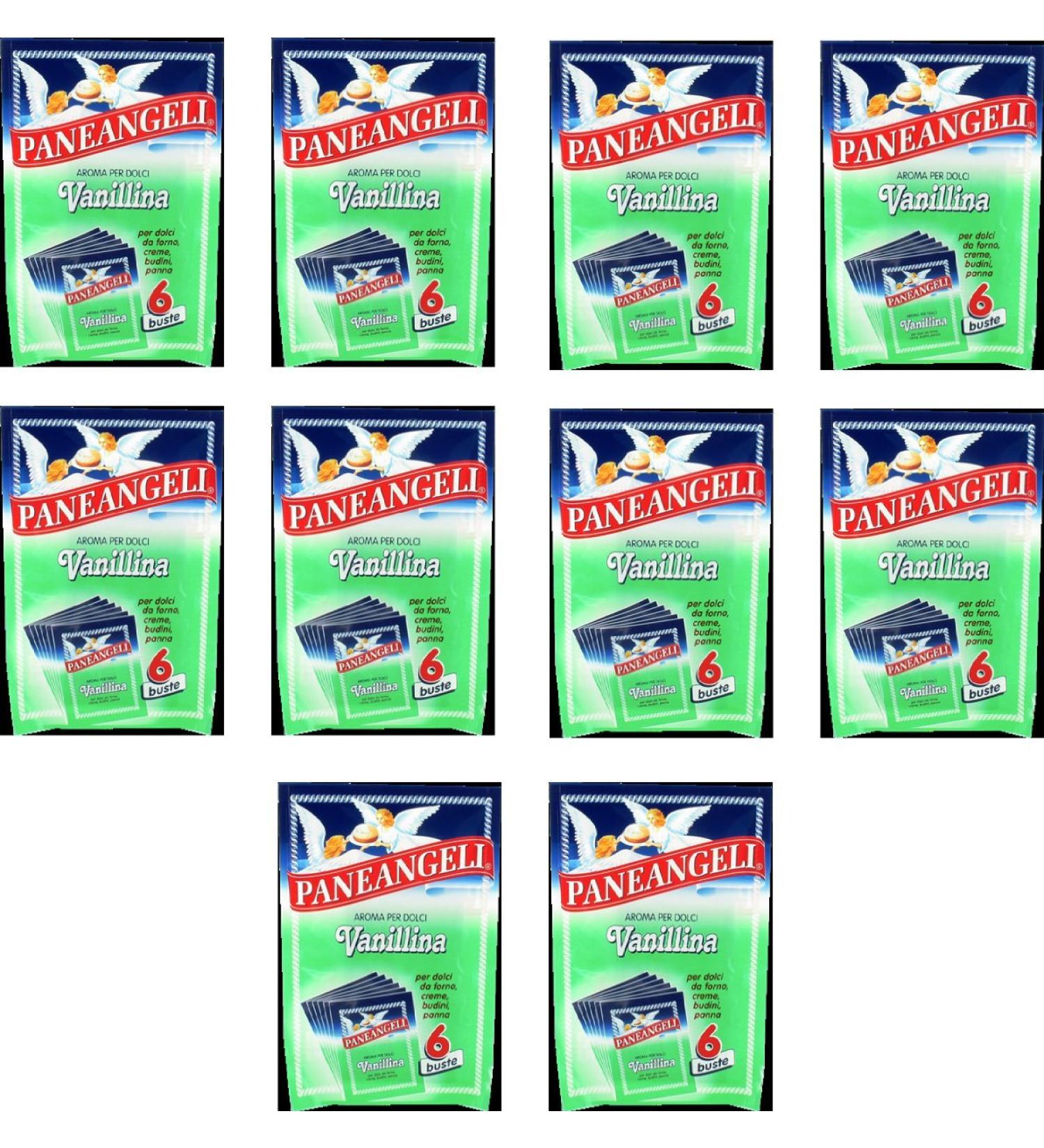 Paneangeli Vanillina Baking Powder 3g - Pack of 10 | Italian Vanilla for Cakes & Pies - Buy Online on GoSupps.com