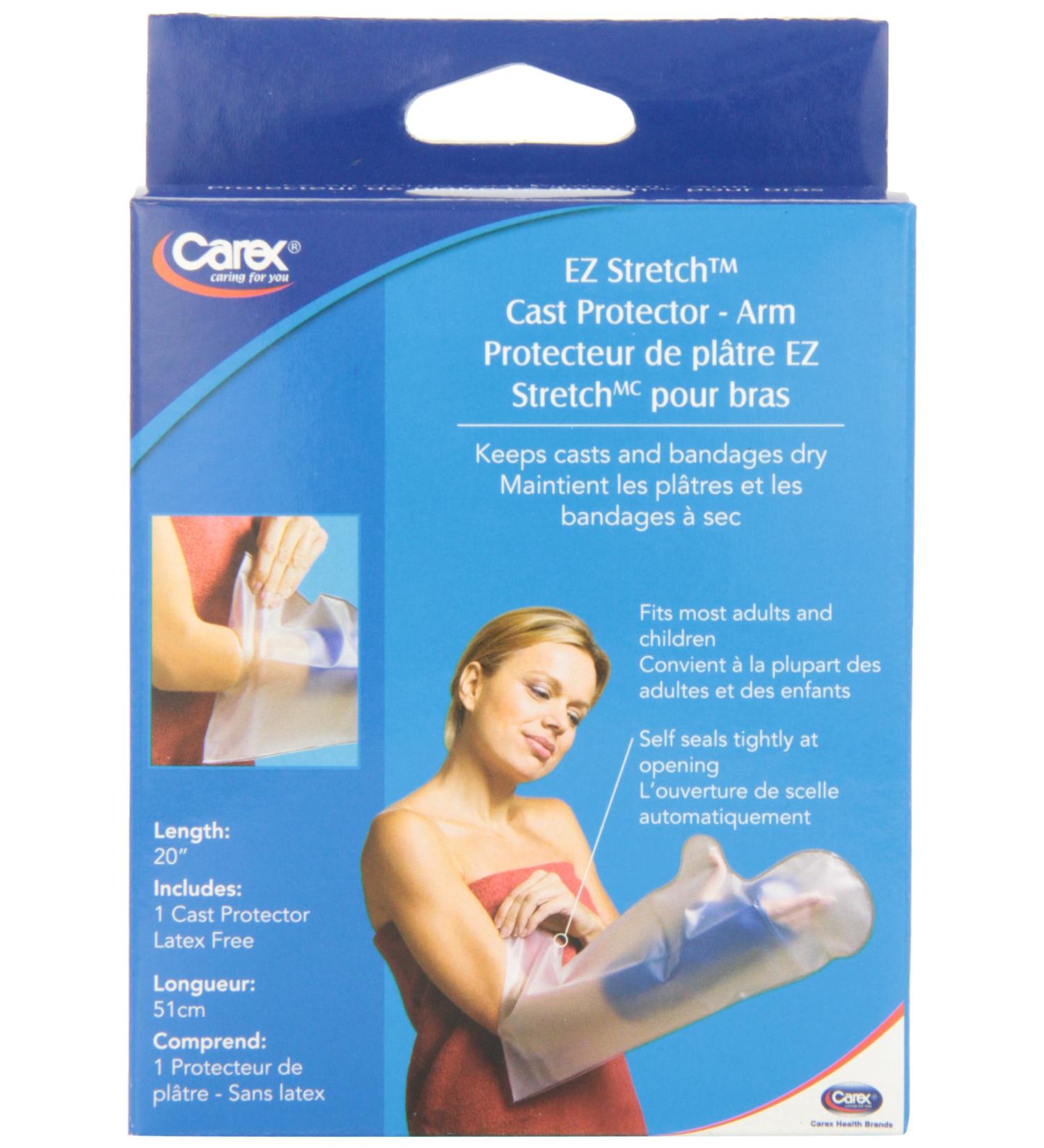 Carex E-Z Stretch Cast Protector Arm 1 Count - Buy Online on GoSupps.com