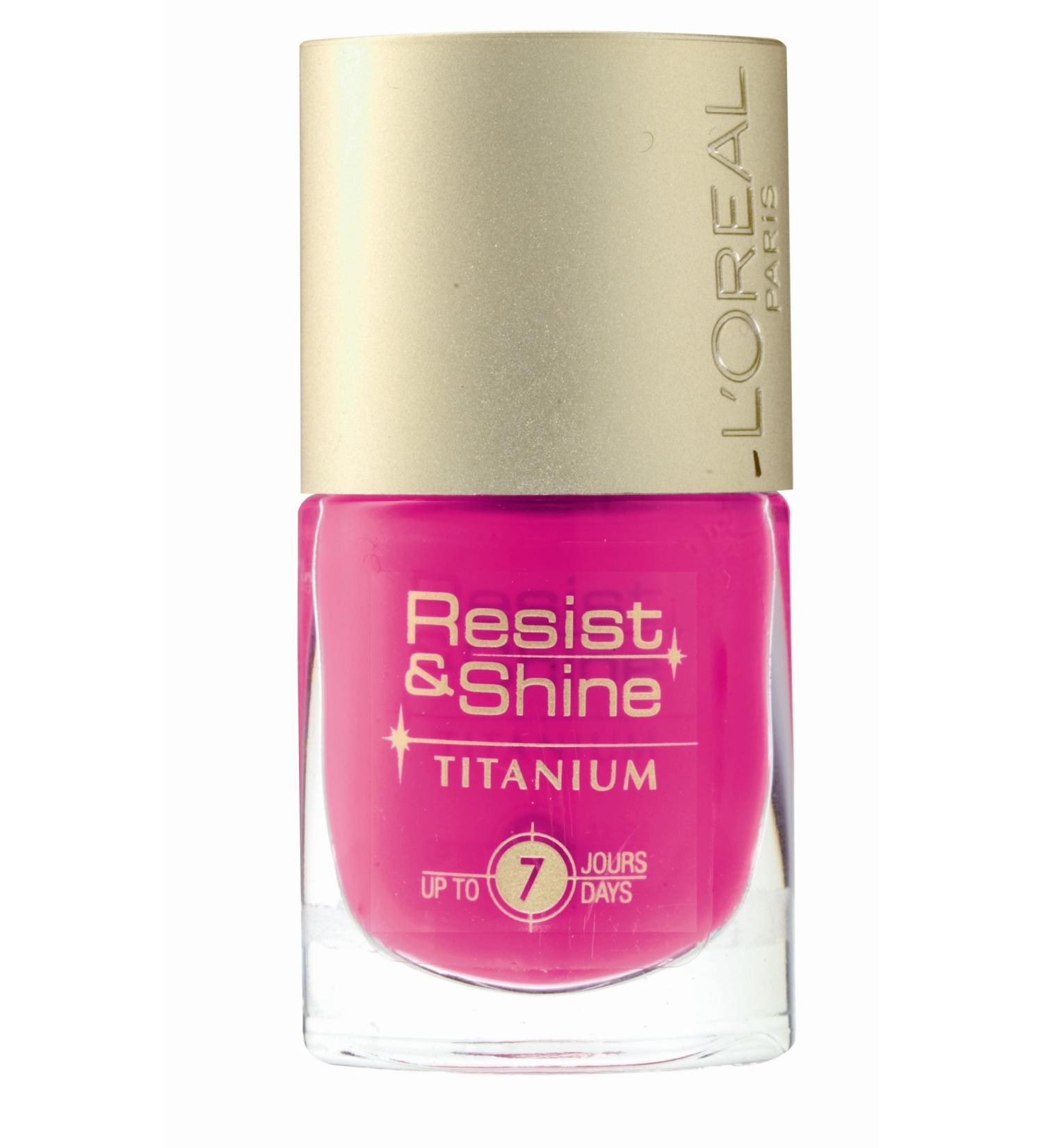 L'Or al Paris Resist & Shine Titanium Nail Varnish No.151 9 ml