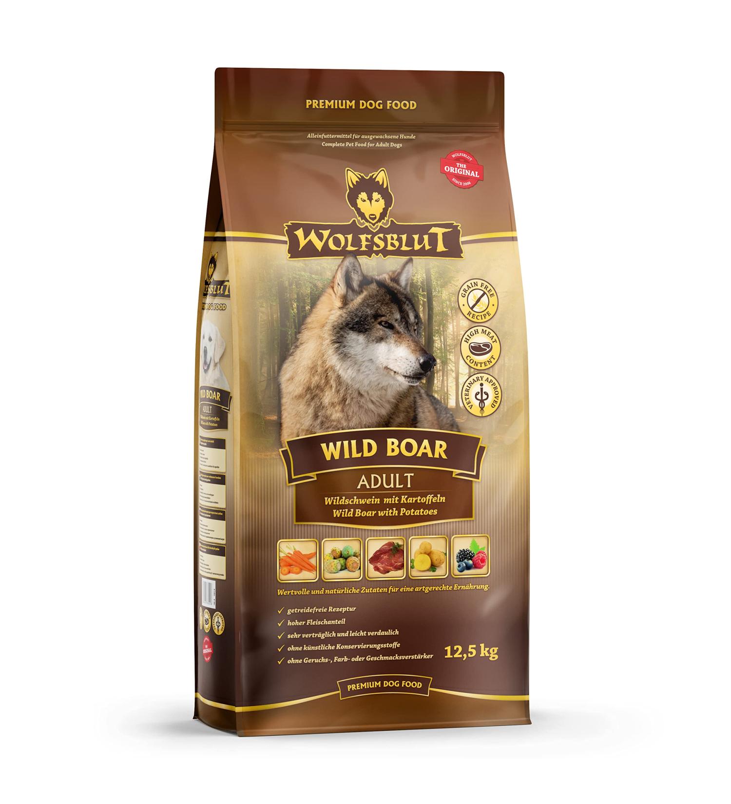 WOLFSBLUT Adult Wild Boar 12.5 kg - Buy Online on GoSupps.com