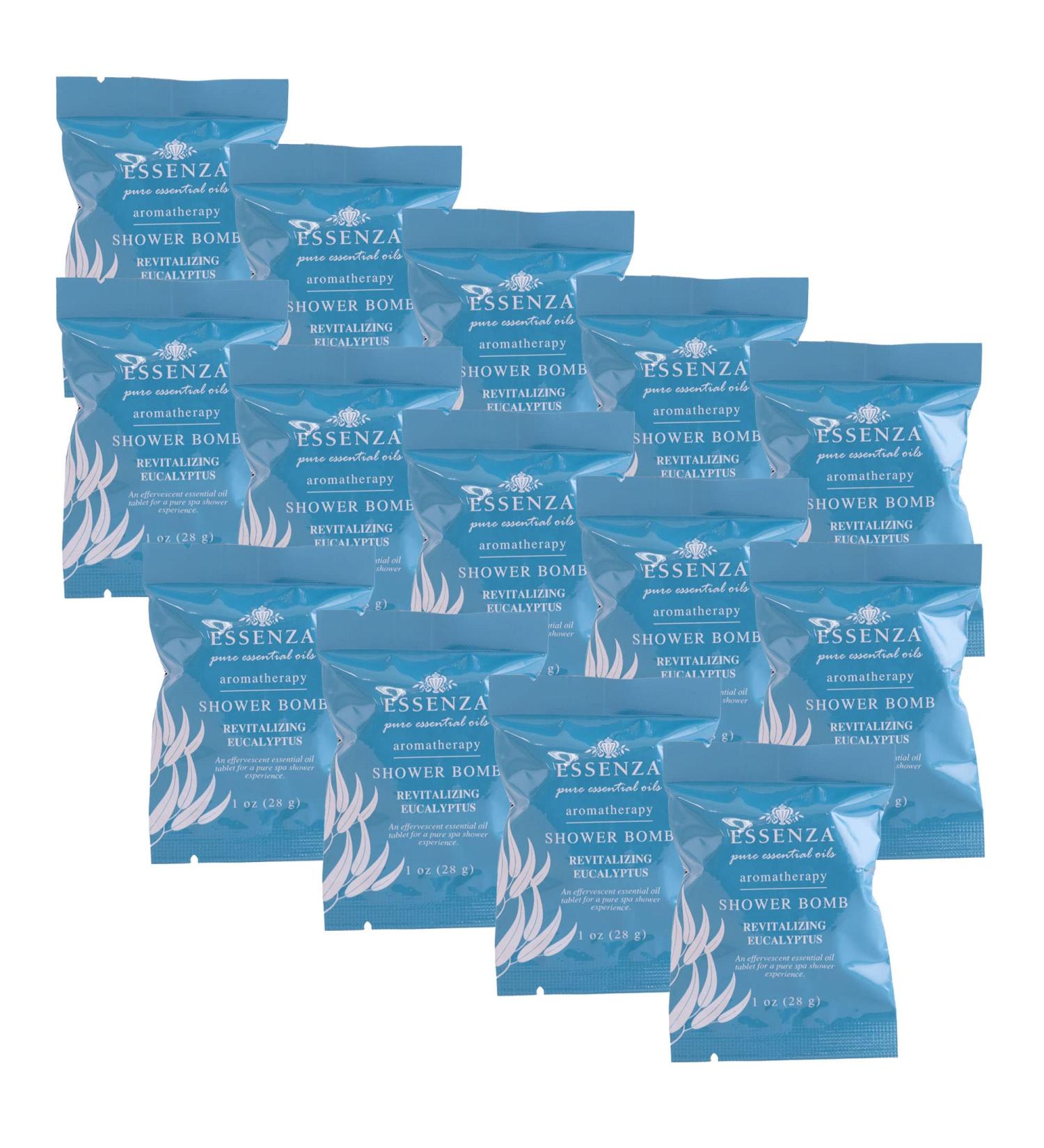 Essenza Eucalyptus Shower Bombs - 14 Piece Set - Buy Online on GoSupps.com