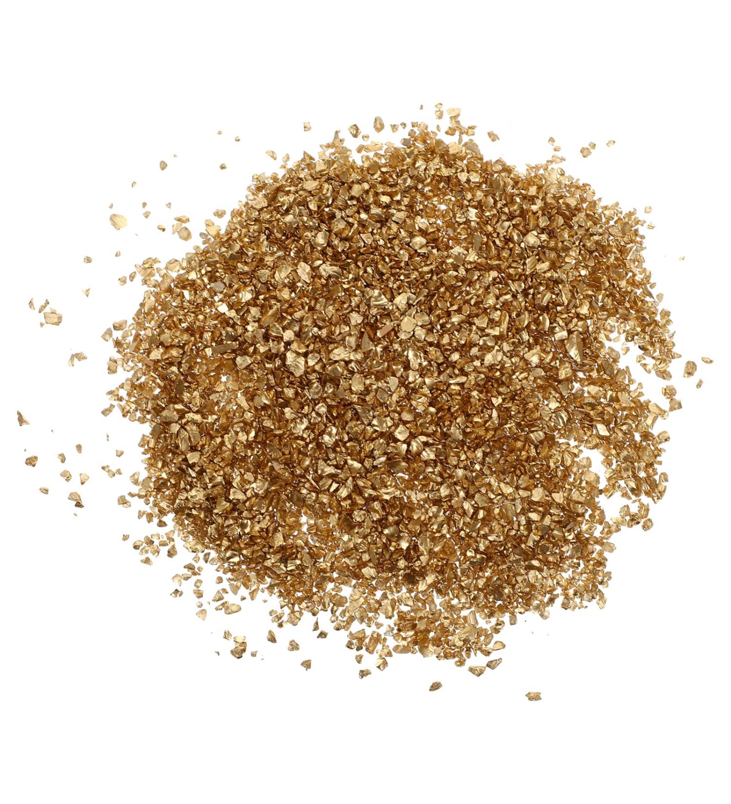 FRCOLOR 1 Glass Chip Irregular Glass Glitter Ornaments Glass Epoxy Resin Filler Nail Crystal Charms Crushed Crystal Chips Chunky Flakes Sequins Shiny Nail Glitter 3D Jewelry Self Made 0.5X0.3cm Golden - Buy Online on GoSupps.com