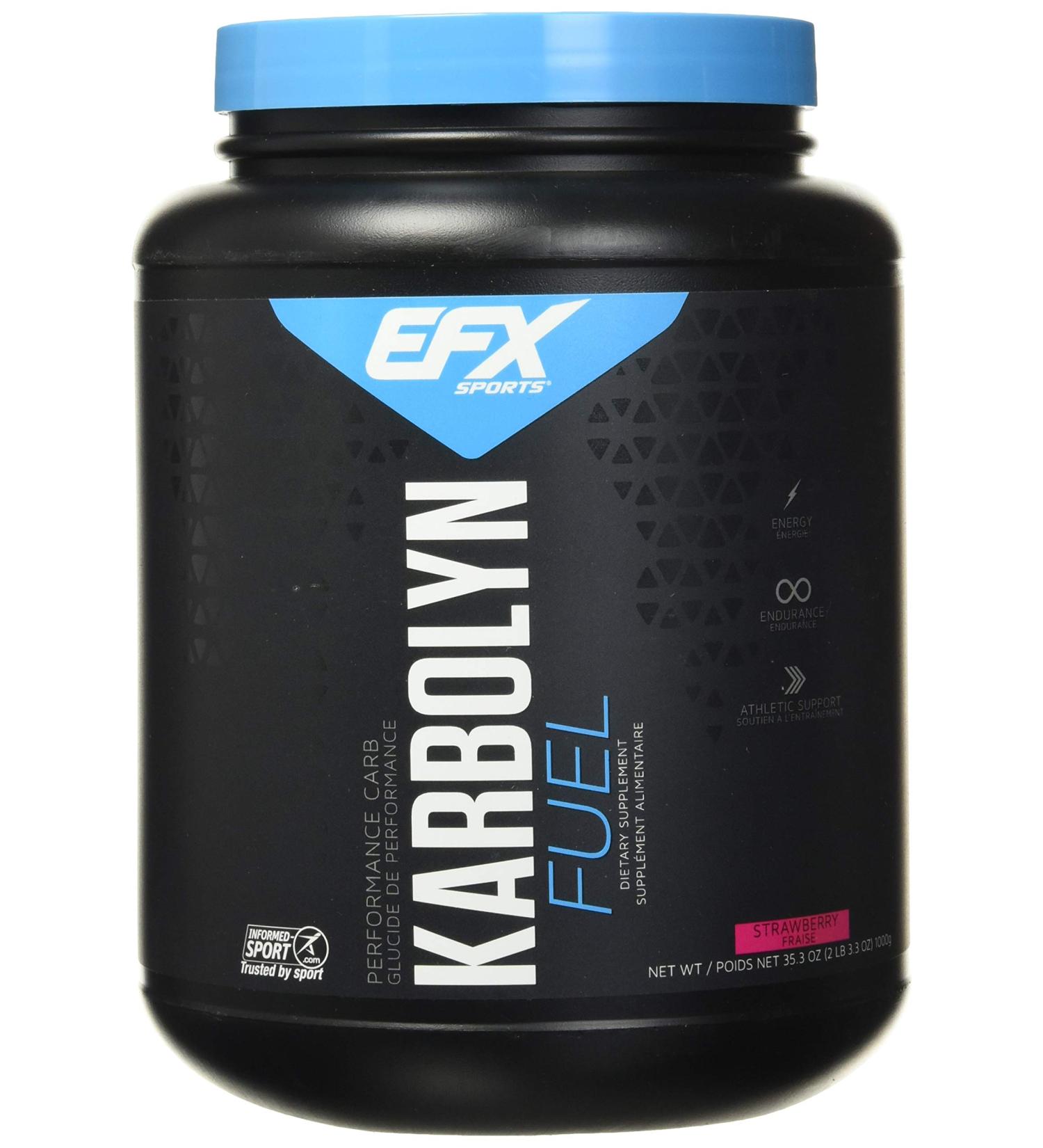 ALL AMERICAN PHARMA EFX SPORTS Karbolyn Strawberry 2.2lbs 2.2 pound - Buy Online on GoSupps.com