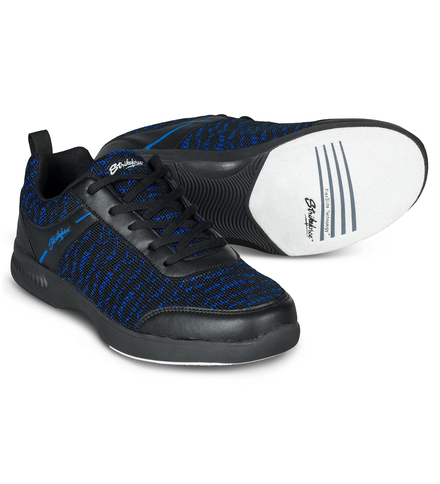 KR Strikeforce Men's Athletic Bowling Shoes - Black/Royal - Size 15 Wide US - Buy Online on GoSupps.com
