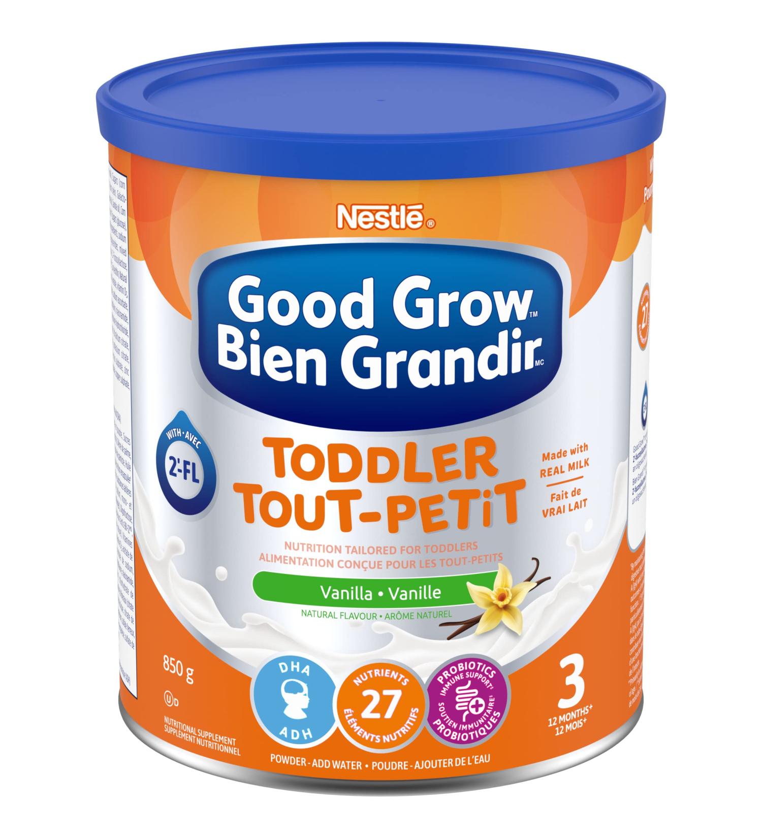 GOOD START Stage 3 Nutritional Toddler Drink 12+ months Vanilla Flavour 850 g Packaging May Vary Vanilla 850 g (Pack of 1) - Buy Online on GoSupps.com