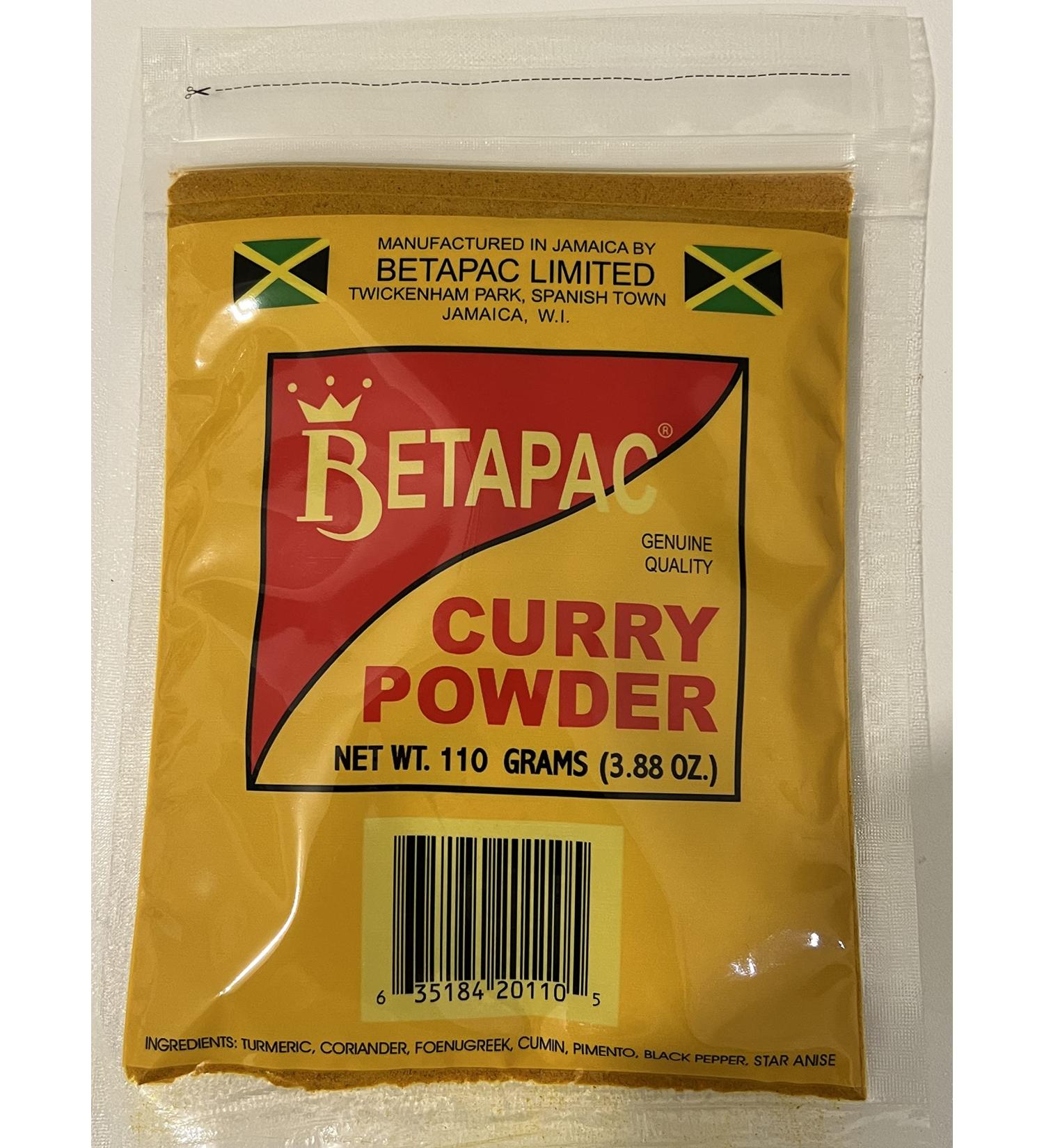 Betapac Curry Powder 3.88 Oz - 3 Pack, 33.8 Ounce x 3 Pack - Buy Online on GoSupps.com