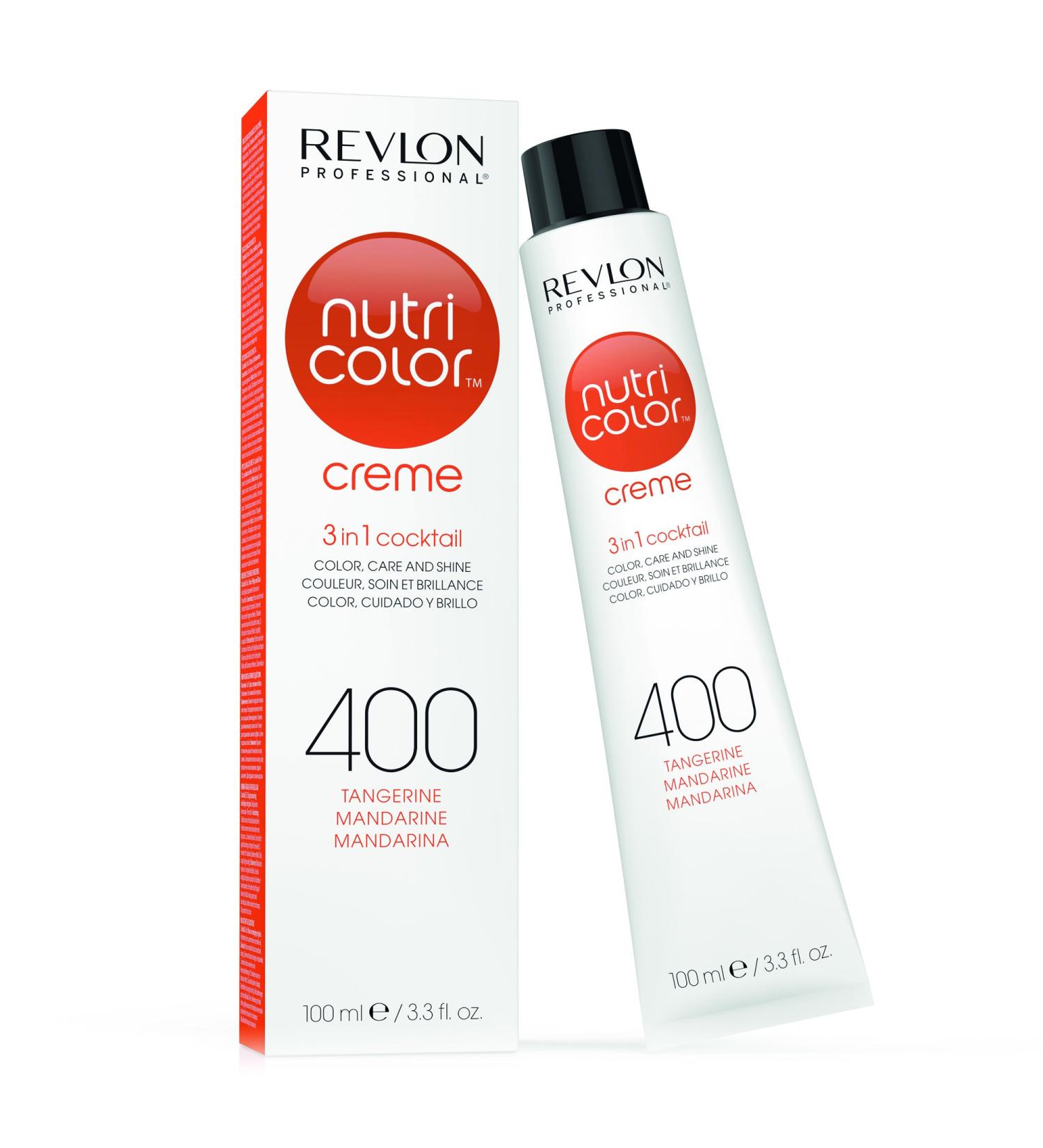 Buy REVLON PROFESSIONAL Nutri Color Creme 400 Tangerine 100 ml Vibrant Hair Color for All Hair Types | International Shipping Available - Buy Online on GoSupps.com