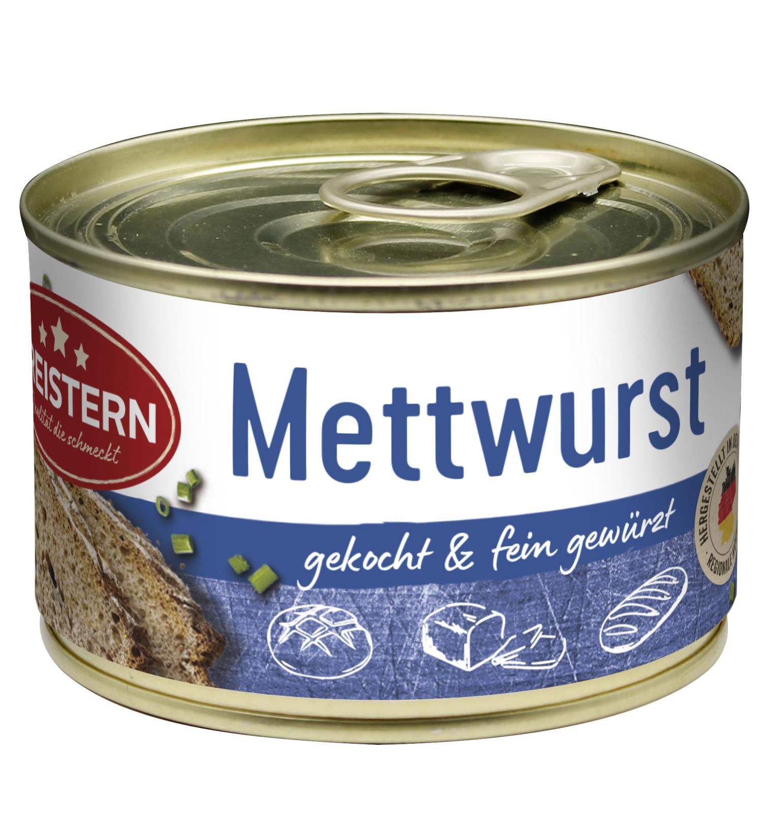 Buy Dreistern Mettwurst 160g - Authentic German Sausage | International Shipping - Buy Online on GoSupps.com