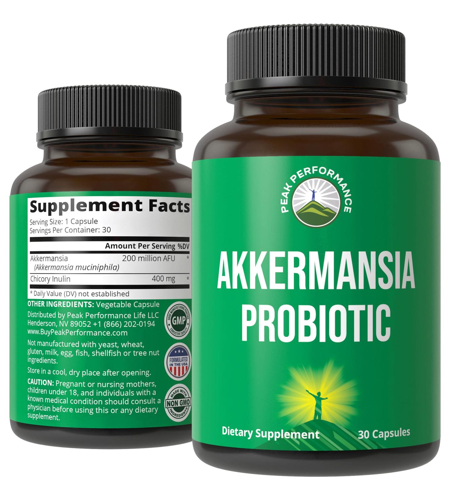 Akkermansia Probiotic to Increase GLP-1 Production. Ultra High Strength Akkermansia Muciniphila Live Strain With Prebiotic Fiber for Gut Health & Microbiome Balance. Delayed Release 3rd Party Tested - Buy Online on GoSupps.com