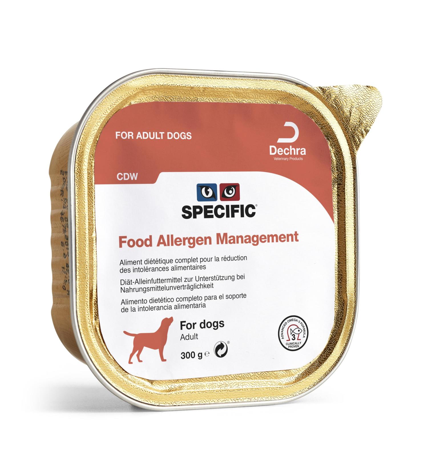 Specific Specific CN Cdw Food Allergy 6 Barq. Dog Food 300 g - Buy Online on GoSupps.com