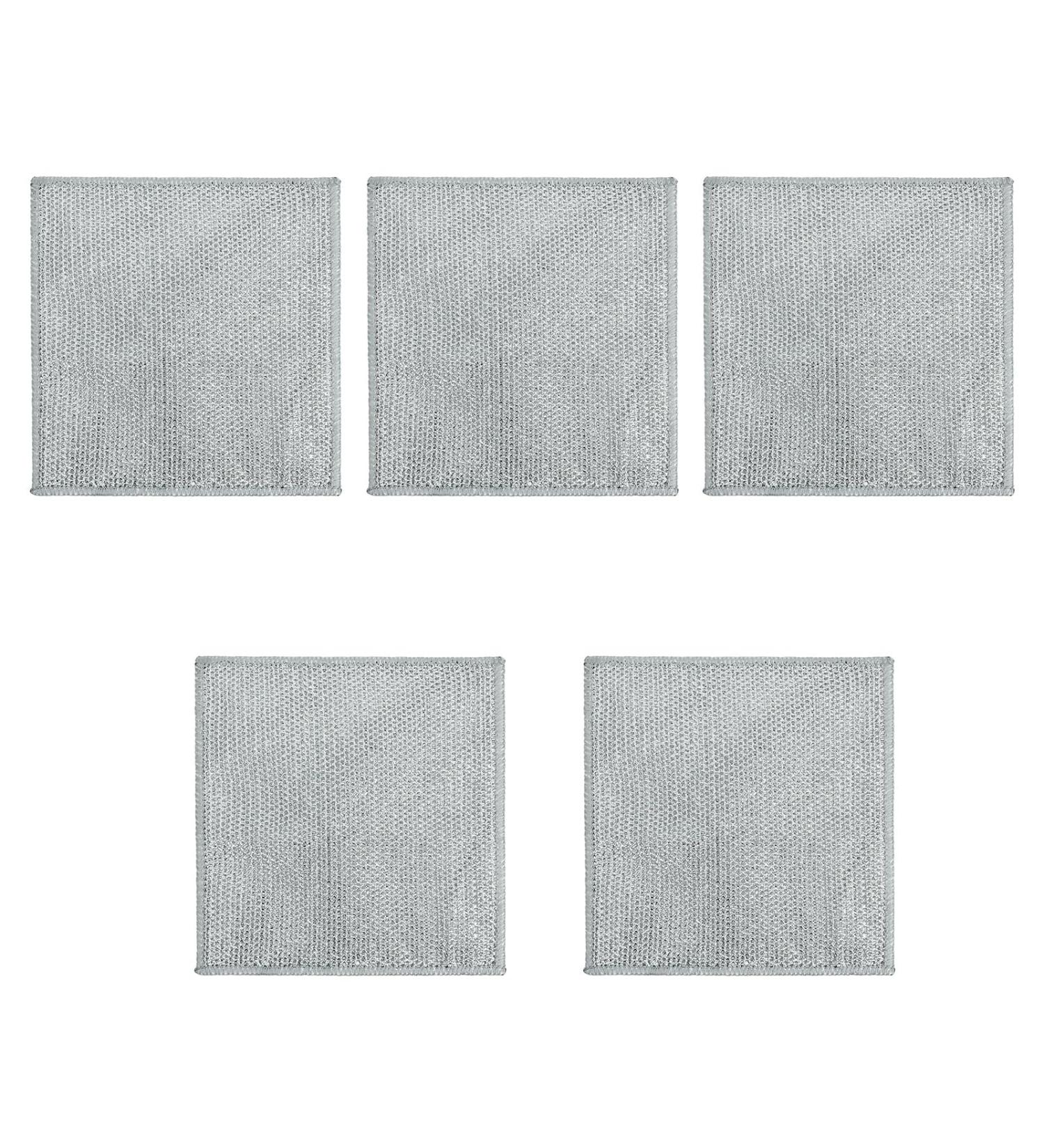 5/10pcs Magics Cleaning Cloth Thickened Double Sided Metal Steels Wire Rag Kitchen Dish Washdishing Cloths Towel Tool 5pcs - Buy Online on GoSupps.com