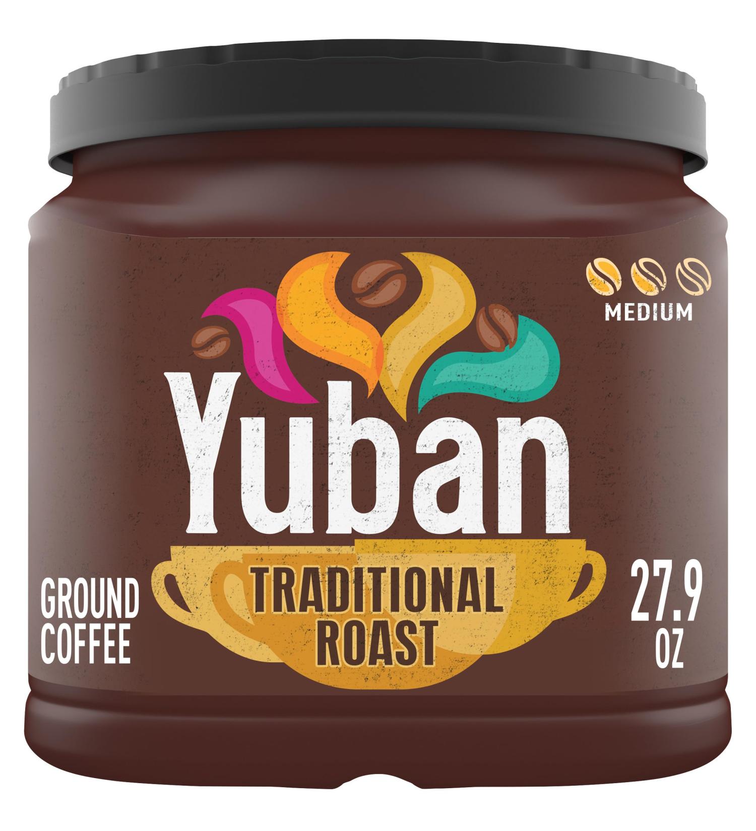 Yuban Caf moulu traditionnel (800 ml) 27.9 g (Lot de 1) - Buy Online on GoSupps.com