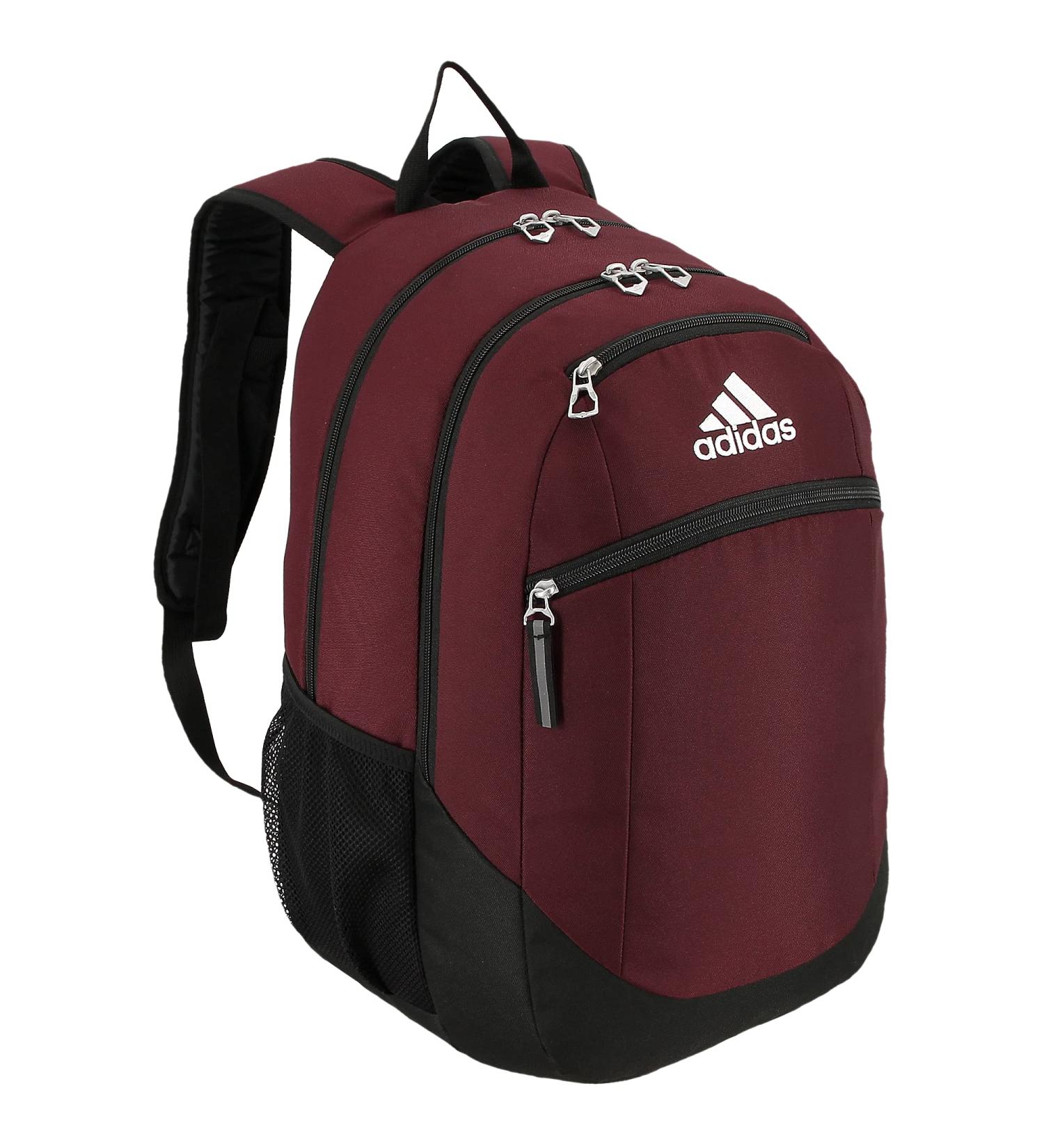 adidas Striker II Backpack Team Maroon/Black/White - One Size - Buy Online on GoSupps.com